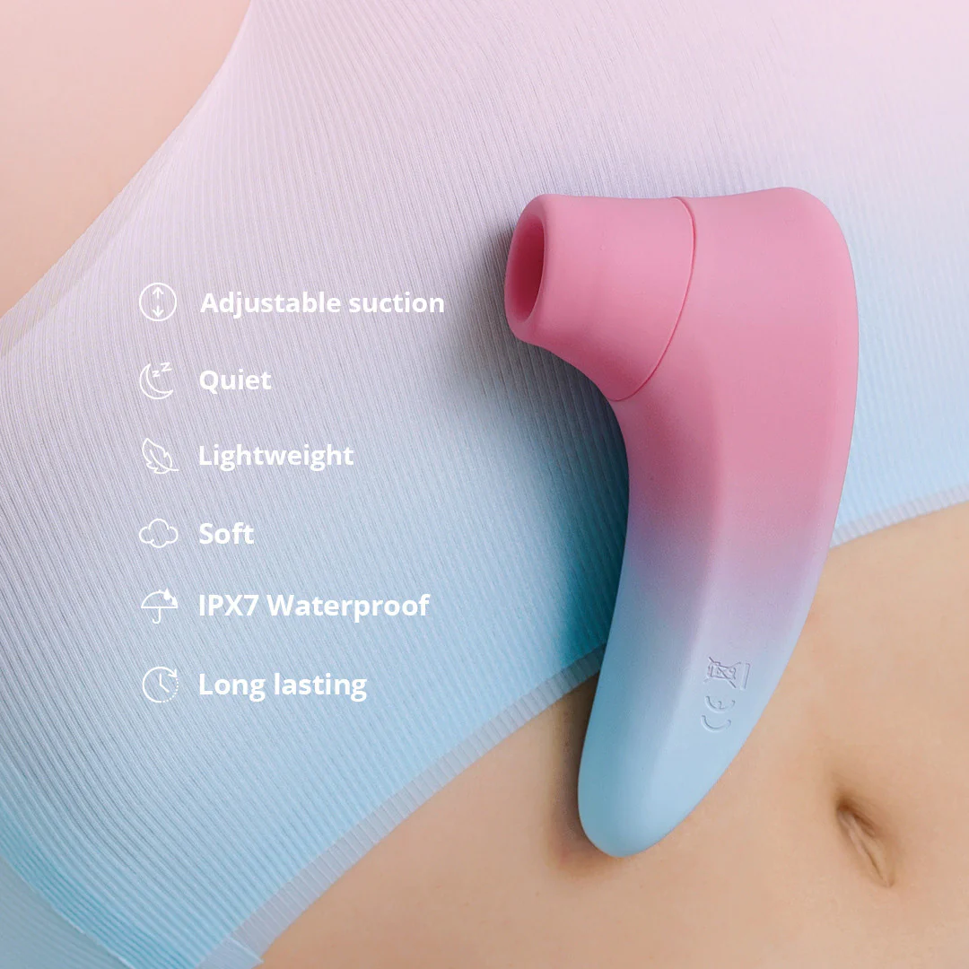 Lovense Tenera 2 Rechargeable Waterproof Silicone App Enabled Pressure Wave Clitoral Stimulator - Image 9