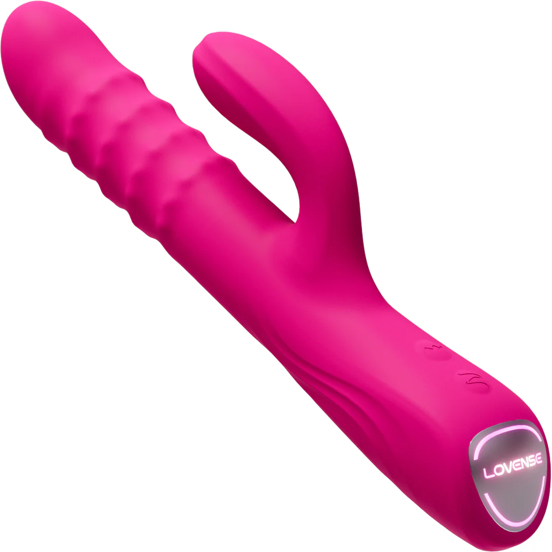Lovense Velvo App Enabled Rolling Bead G-Spot & Clit Rabbit Vibrator - Image 3
