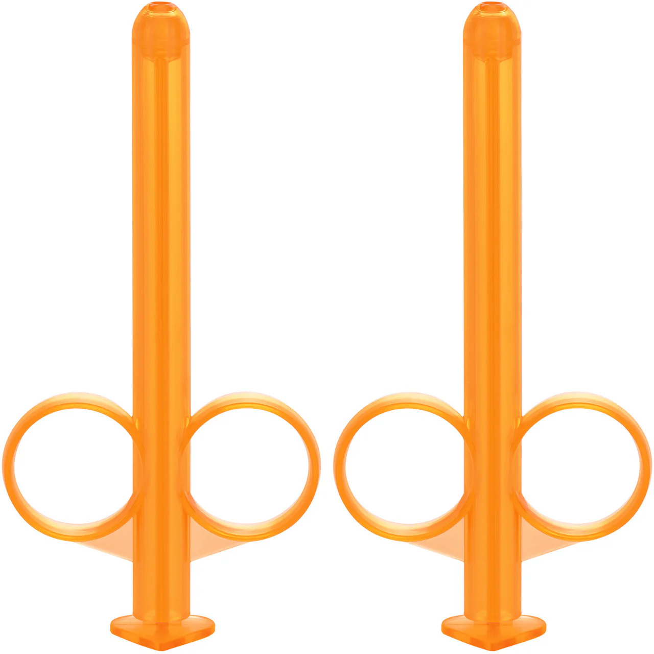 Lube Tube Lubricant Applicator, Set Of 2 By CalExotics - Orange - Image 2