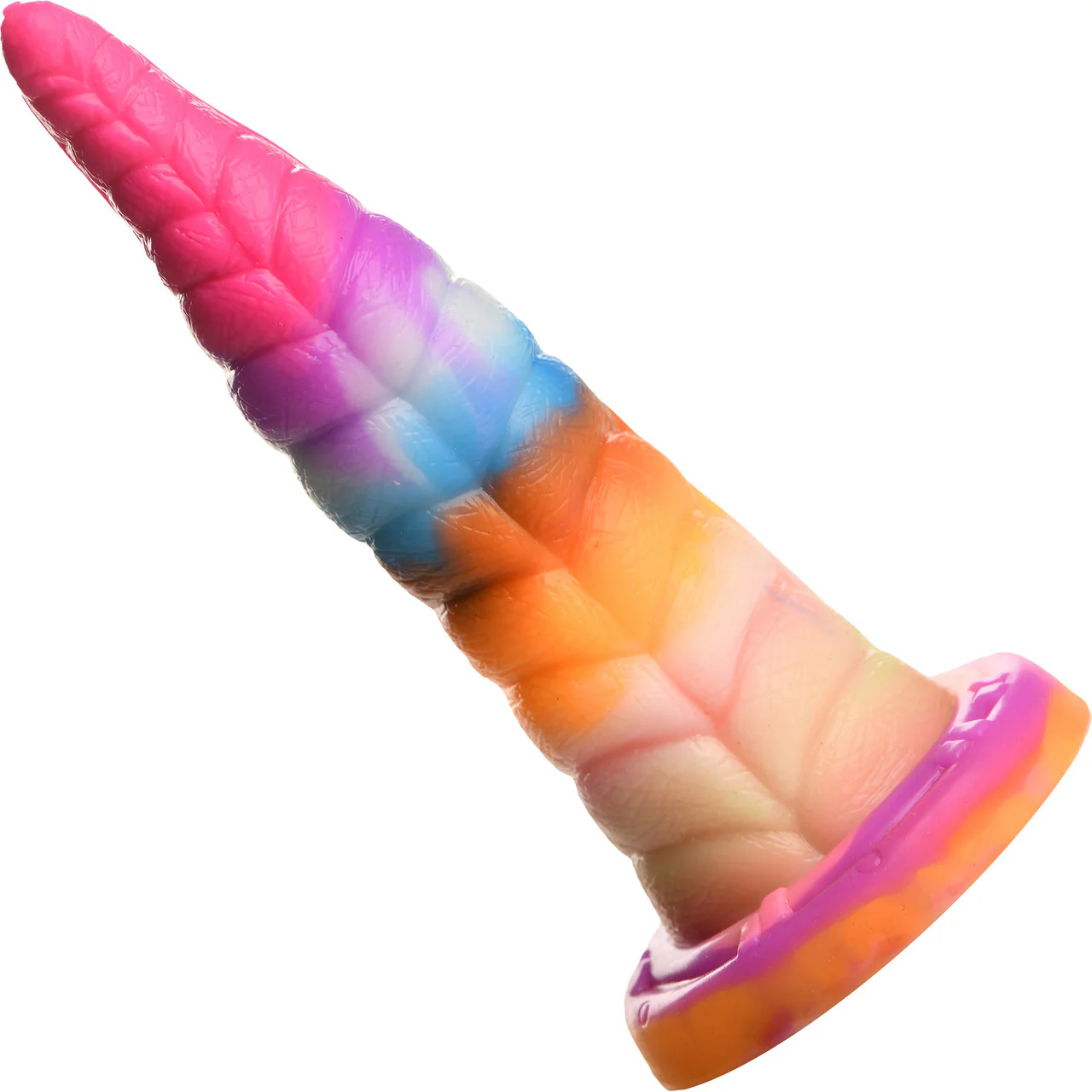 Luminoctopus 7.25" Glow In The Dark Tentacle Silicone Suction Cup Dildo By Creature Cocks - Image 6
