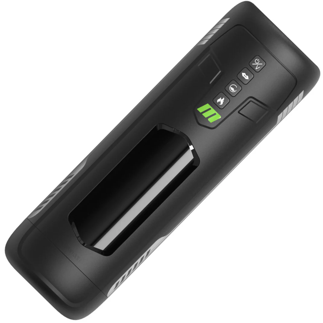 M For Men Master Blaster Rechargeable Warming, Stroking, Sucking, & Vibrating Penis Masturbator - Image 3