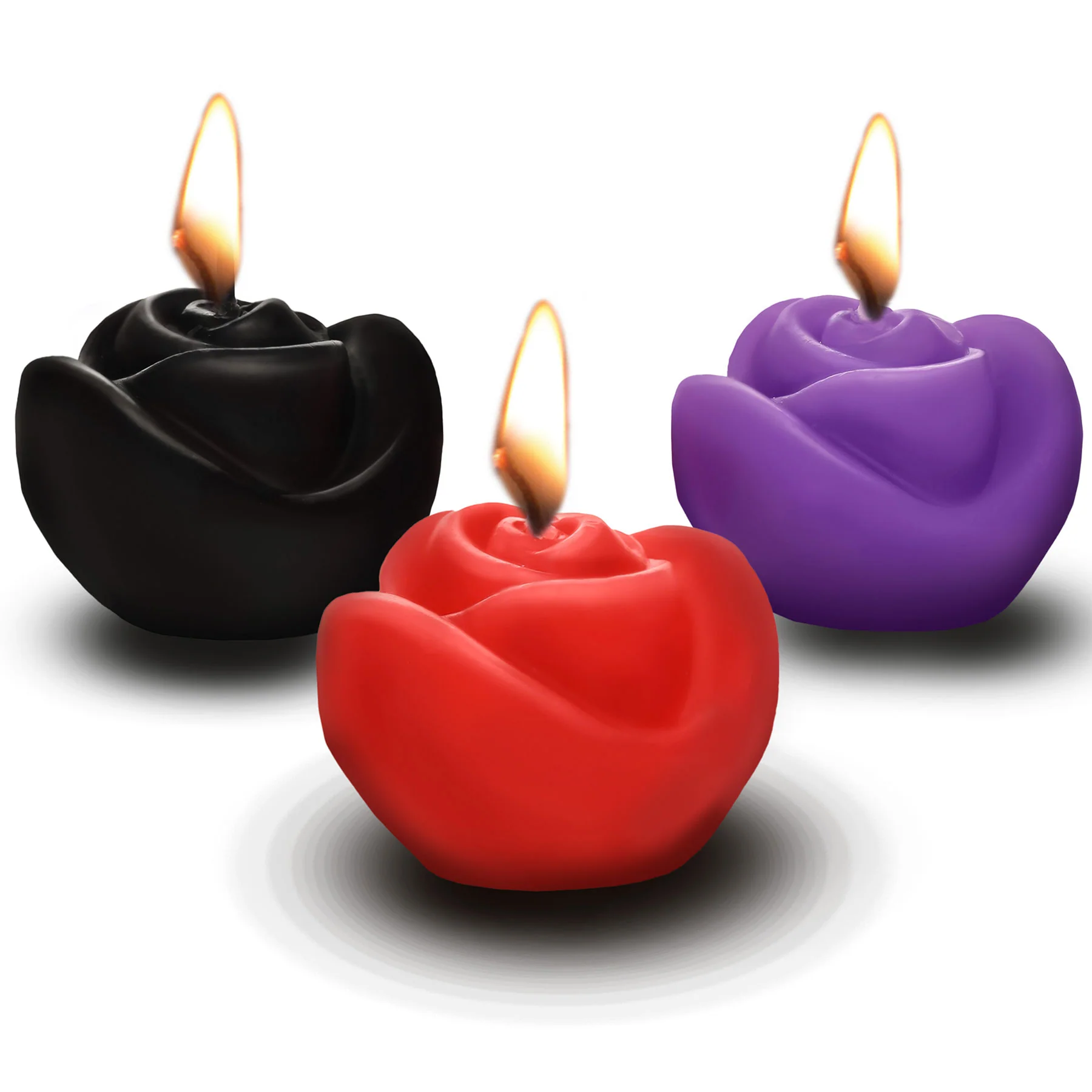 Master Series Fire Garden Rose Candle Set - Image 2