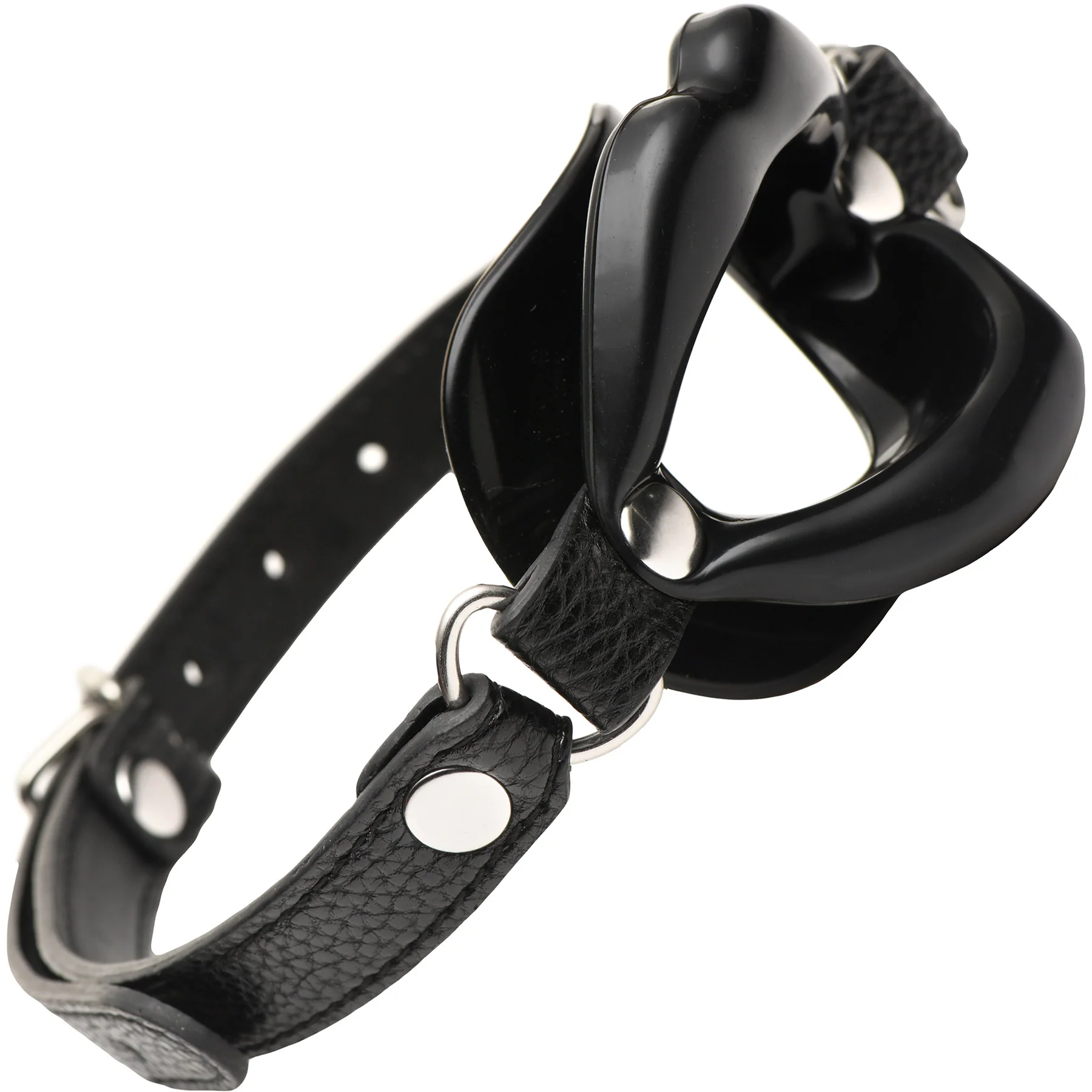 Master Series Juicy Lips Silicone Open Mouth Gag - Image 5