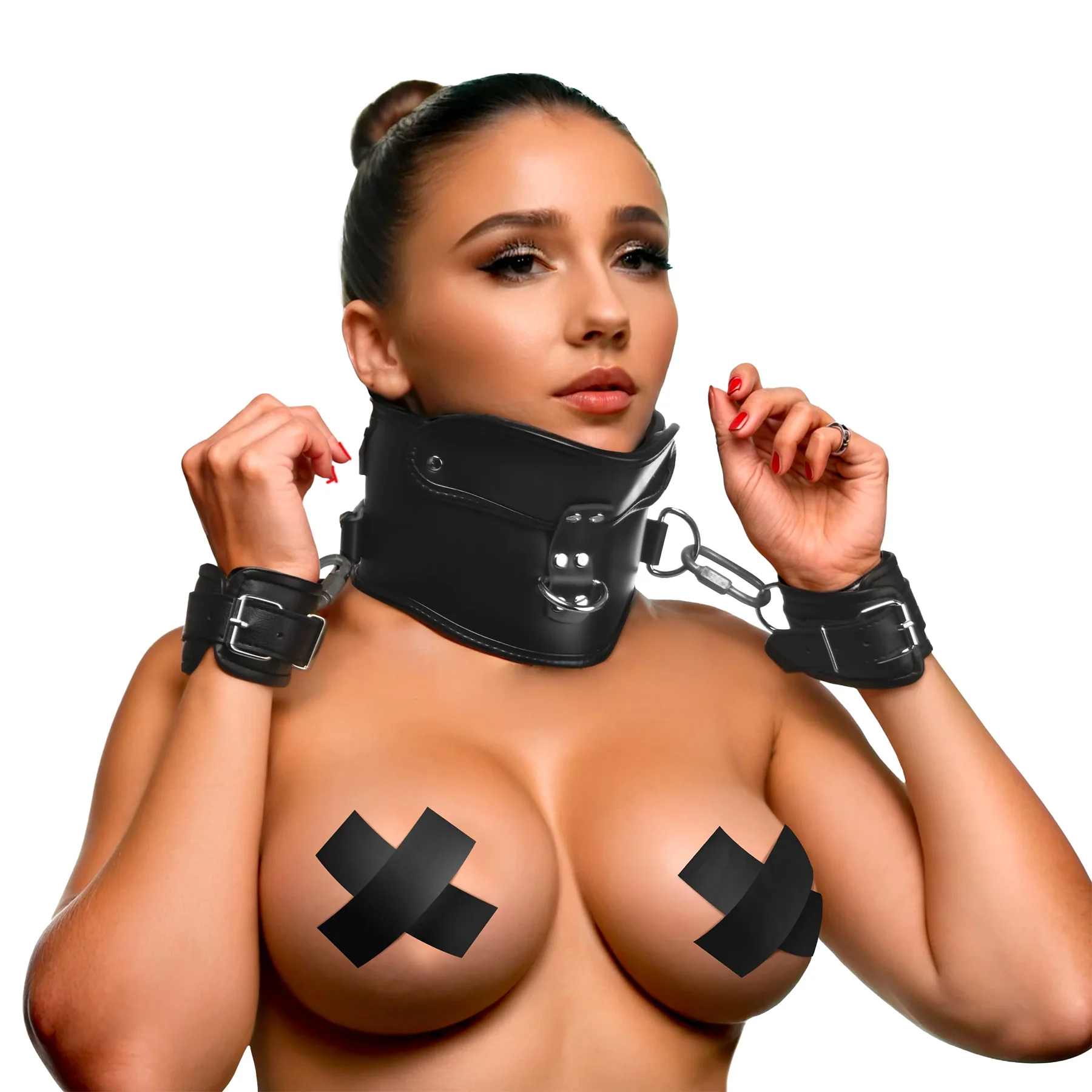 Master Series Rigid Locking Posture Collar With Chin Brace - Image 2