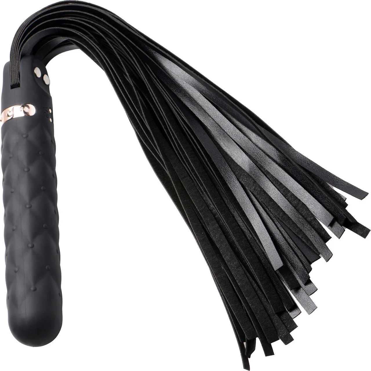 Master Series Vibra-Lasher 9X Rechargeable Silicone Waterproof Vibrator & Flogger - Image 6