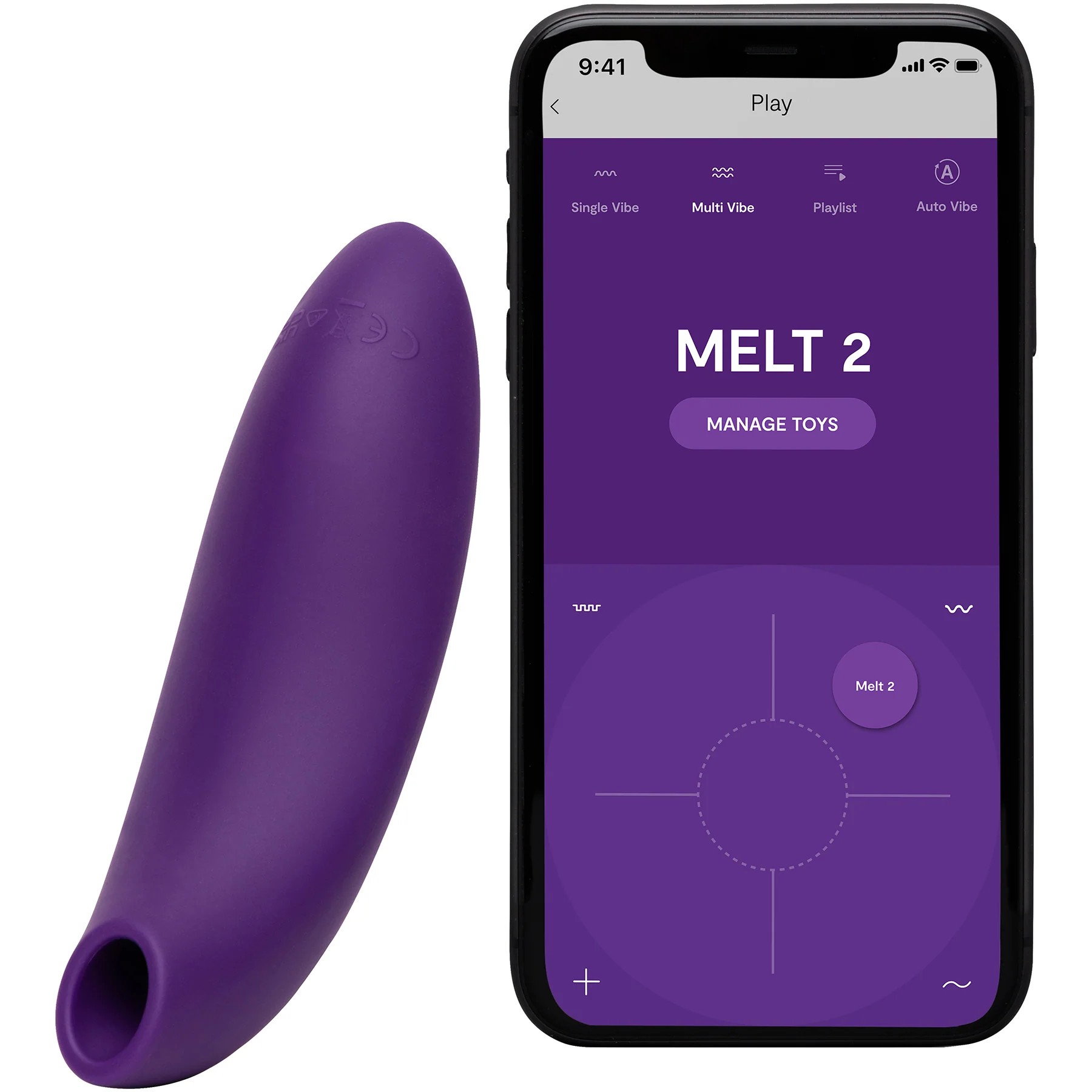 Melt 2 By We-Vibe Waterproof Rechargeable Pleasure Airâ„¢ Clitoral Stimulator - Image 25