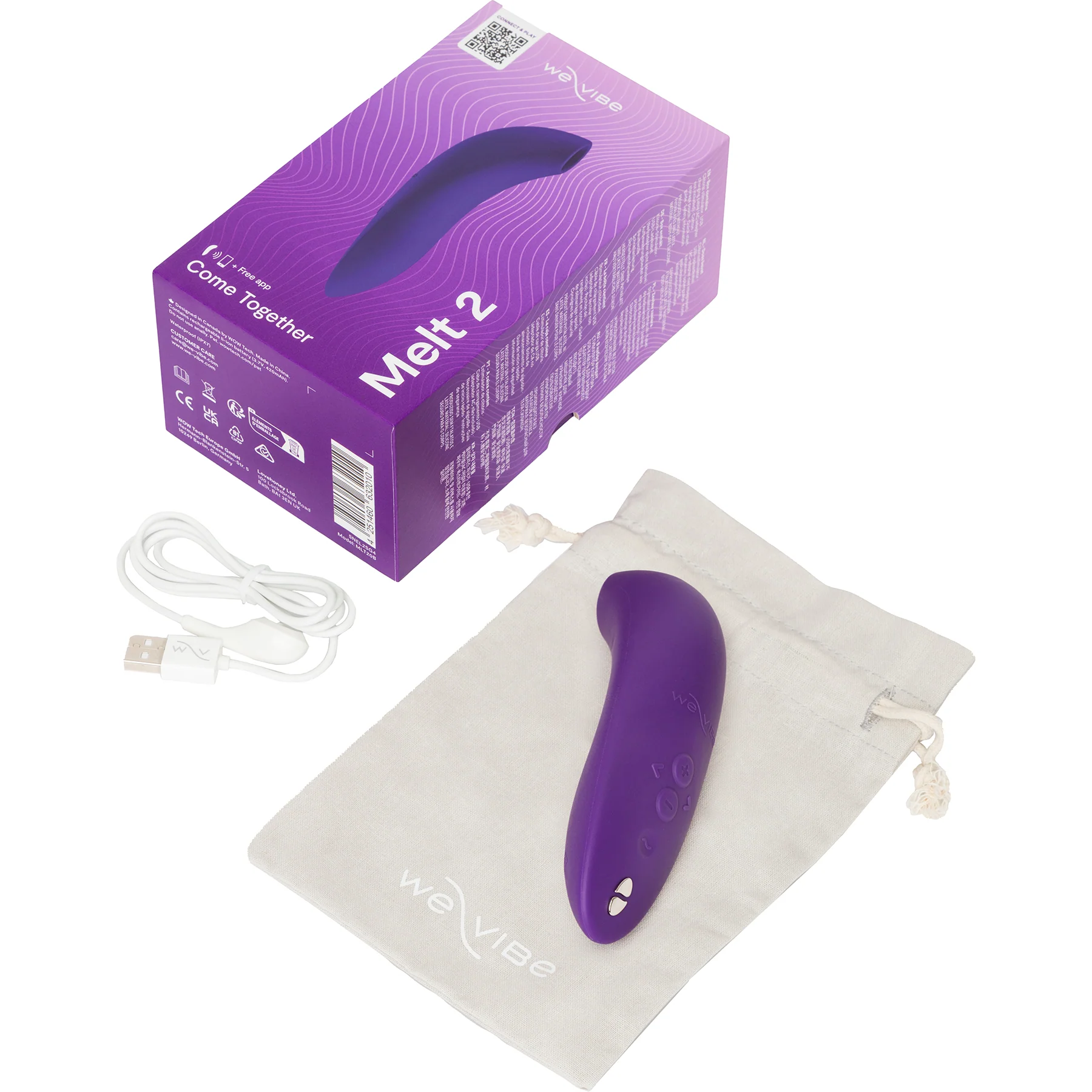 Melt 2 By We-Vibe Waterproof Rechargeable Pleasure Airâ„¢ Clitoral Stimulator - Image 26
