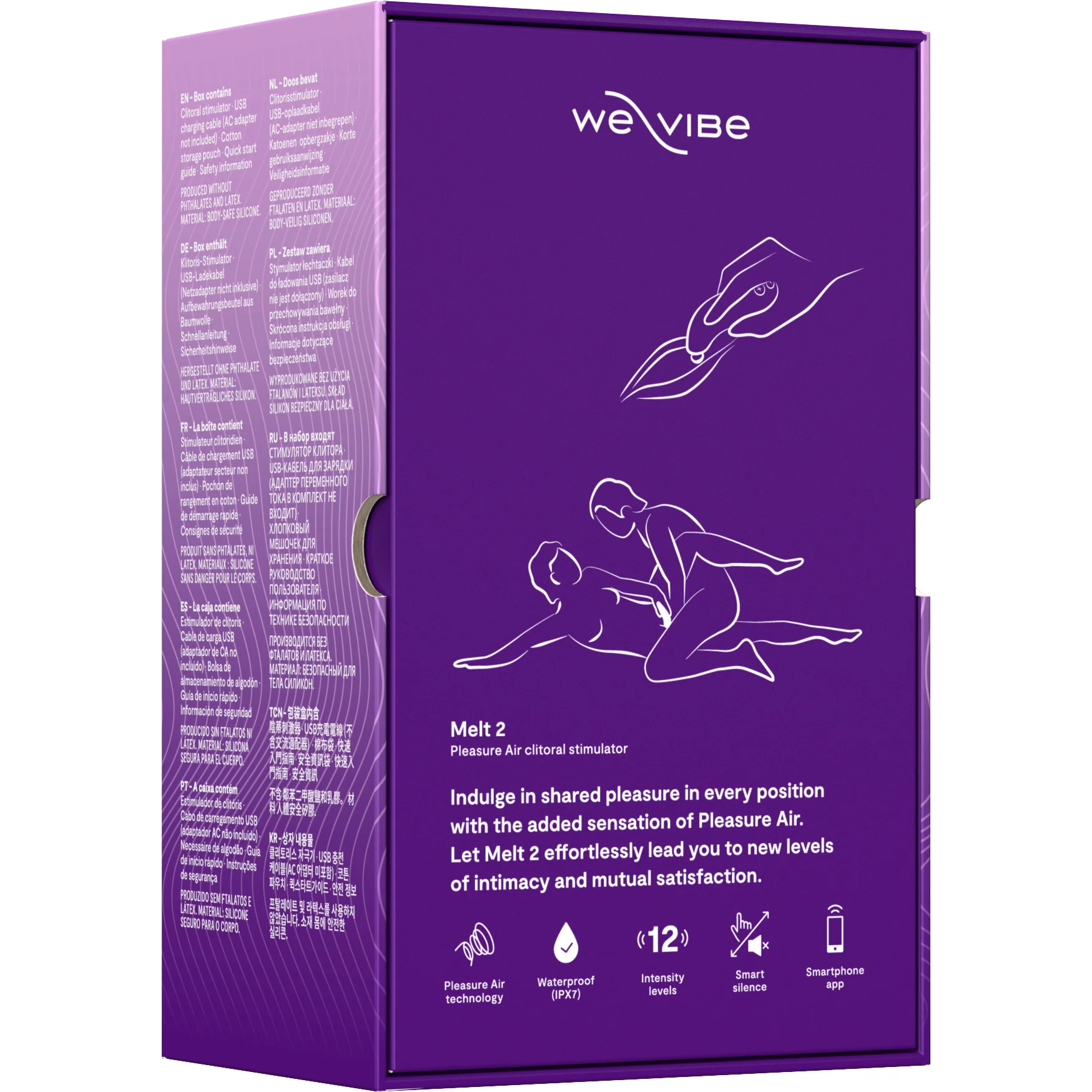 Melt 2 By We-Vibe Waterproof Rechargeable Pleasure Airâ„¢ Clitoral Stimulator - Image 29