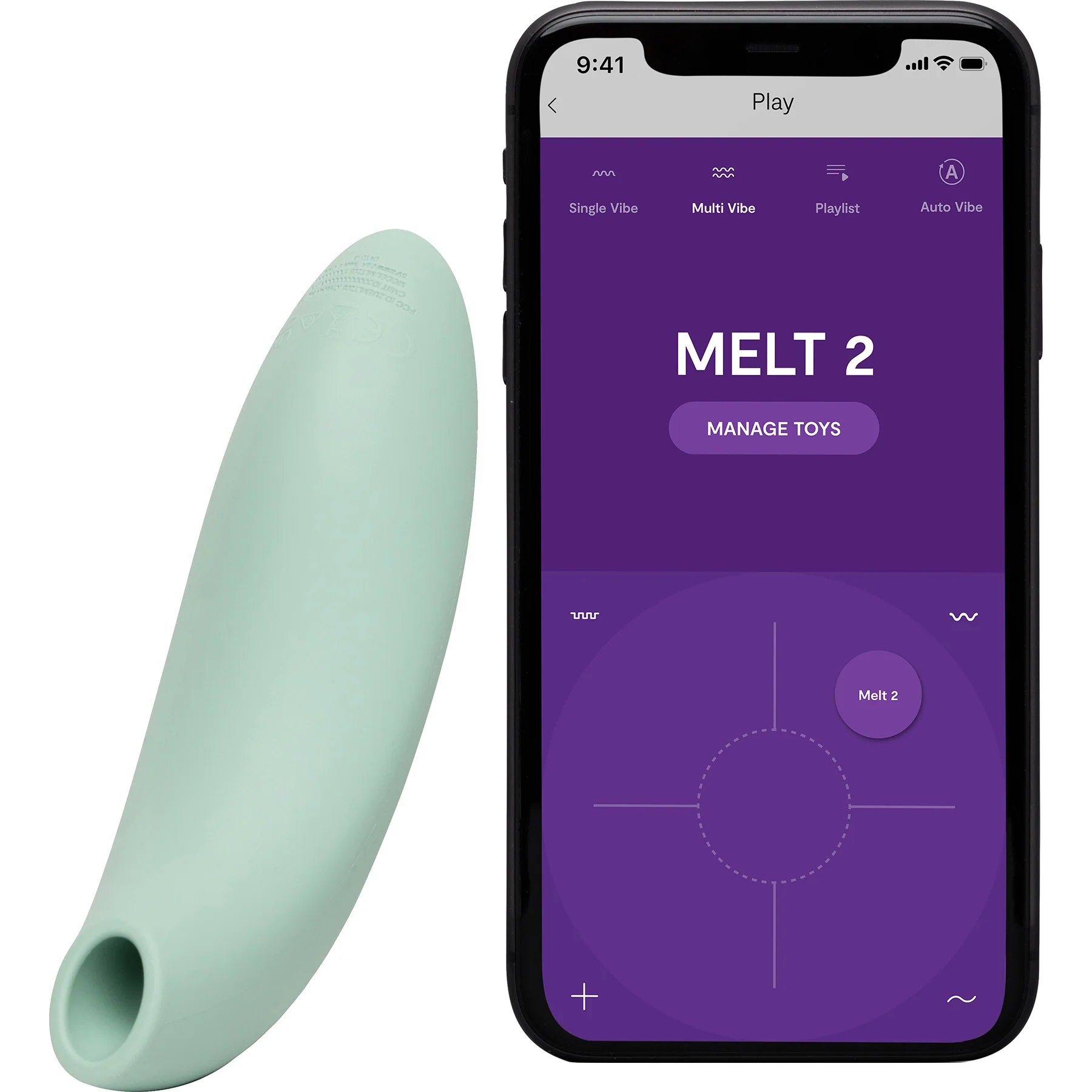 Melt 2 By We-Vibe Waterproof Rechargeable Pleasure Airâ„¢ Clitoral Stimulator - Image 56