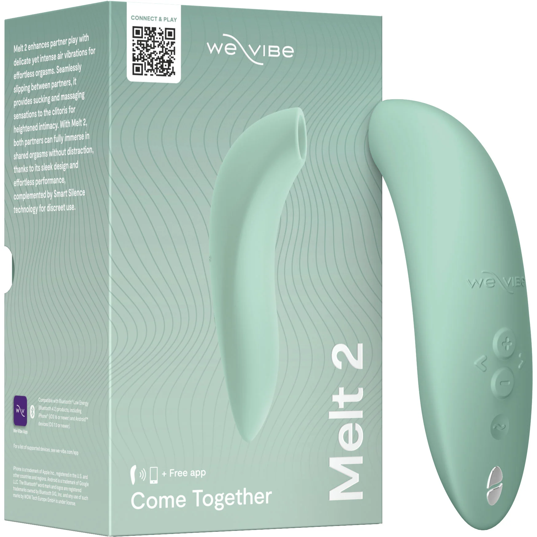 Melt 2 By We-Vibe Waterproof Rechargeable Pleasure Airâ„¢ Clitoral Stimulator - Image 61