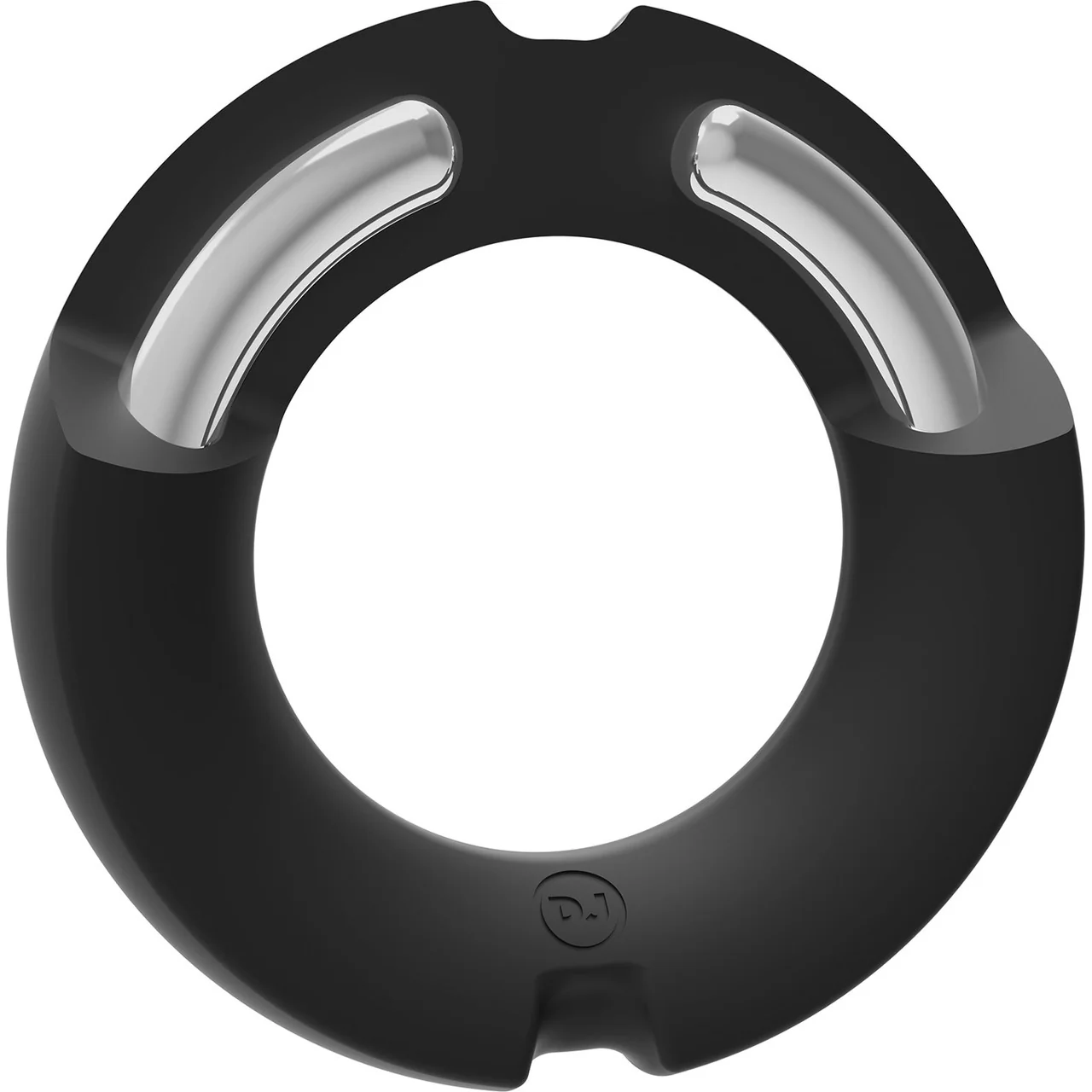 MERCI The Paradox 1.77" Silicone-Covered Metal Cock Ring By Doc Johnson - Image 3
