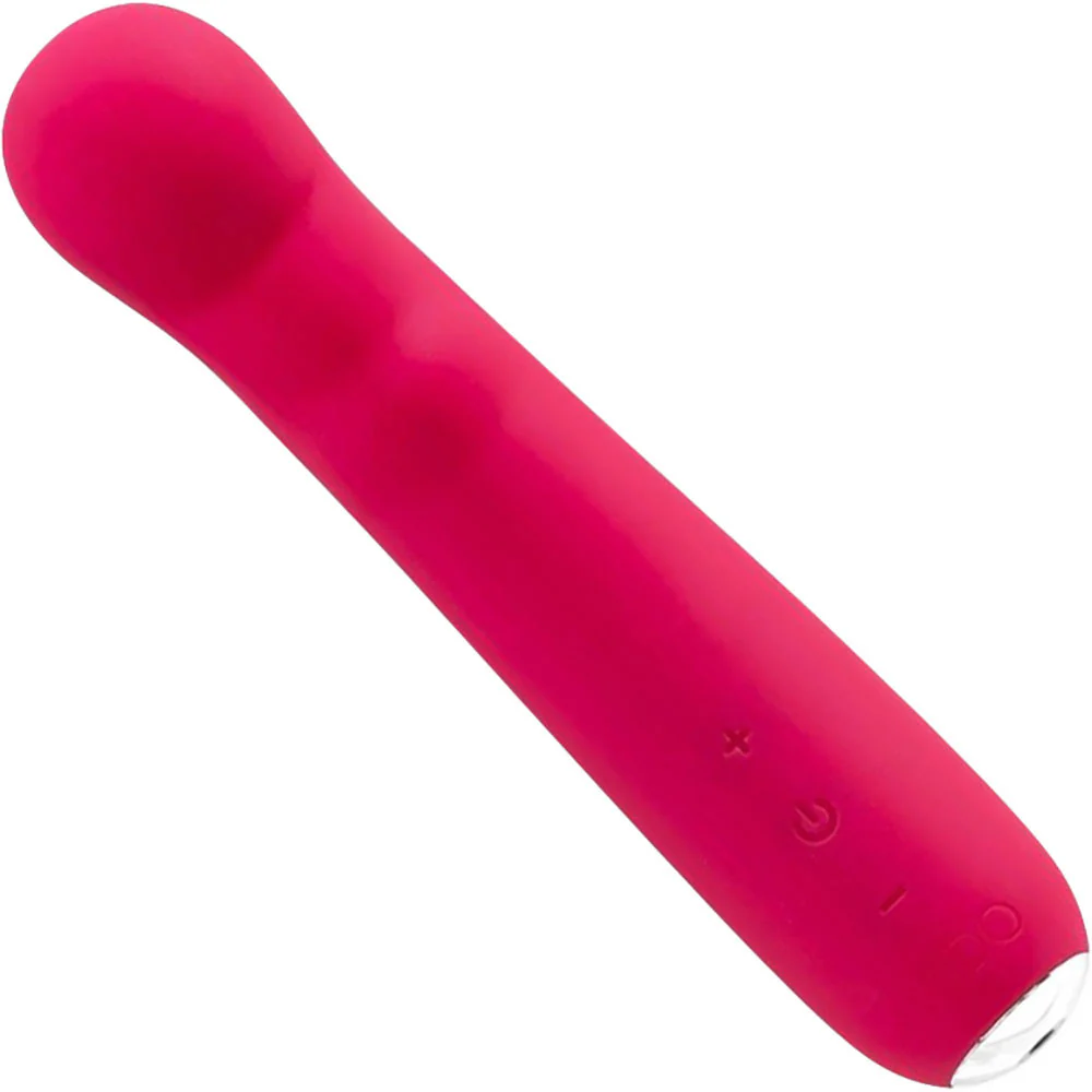 Midori Rechargeable Waterproof Silicone G-Spot Vibrator by VeDO - Foxy Pink - Image 2