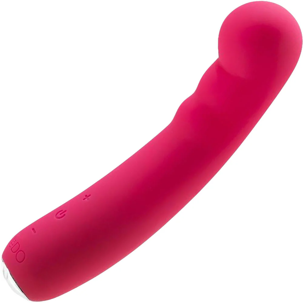 Midori Rechargeable Waterproof Silicone G-Spot Vibrator by VeDO - Foxy Pink - Image 3