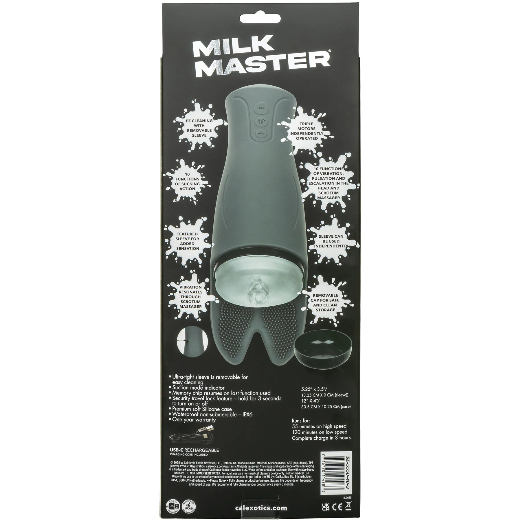 Milk Masterâ„¢ Ultimate Automatic Milker Vibrating Penis Masturbator - Image 10