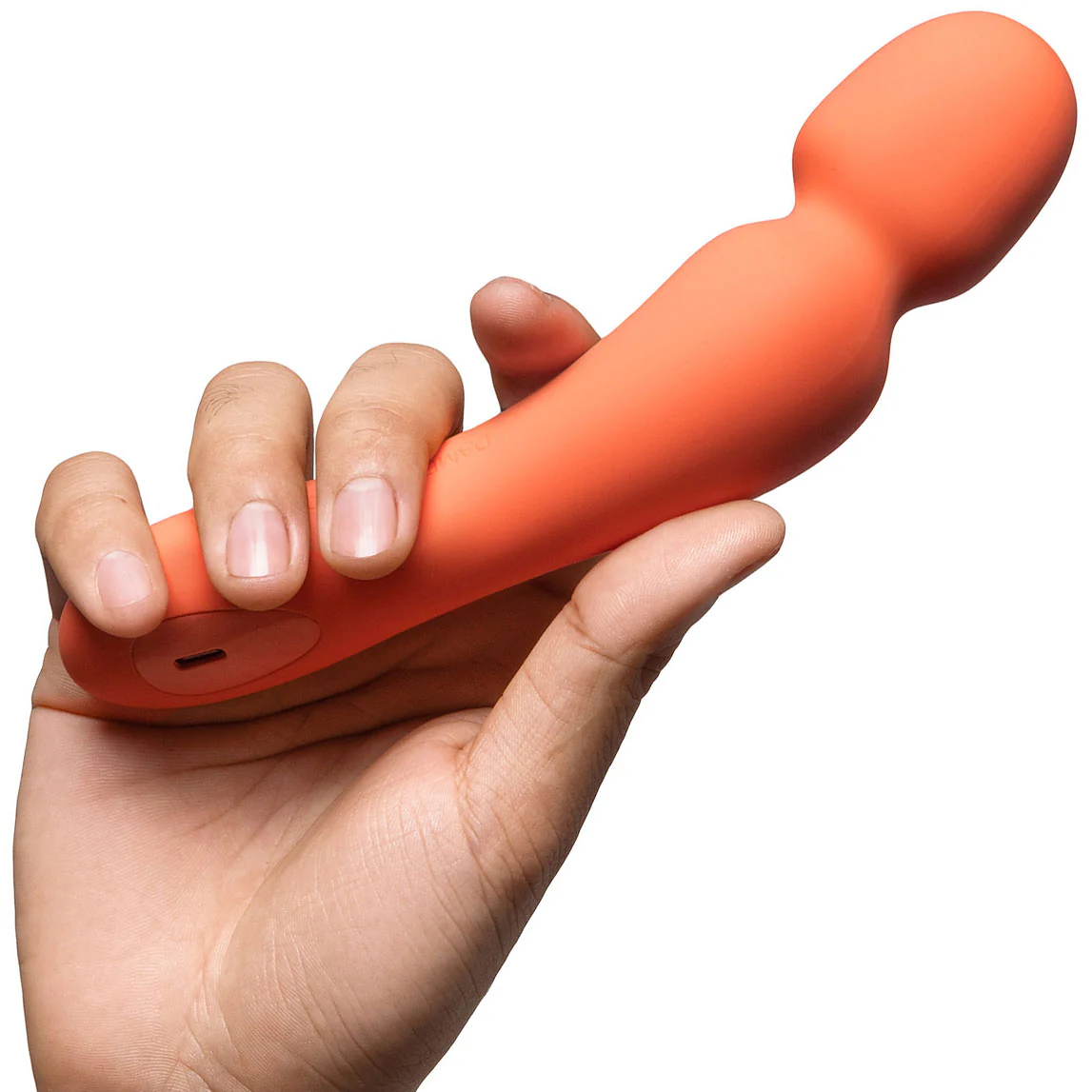 Min Silicone Waterproof Rechargeable Mini Wand Vibrator By Dame - Image 21