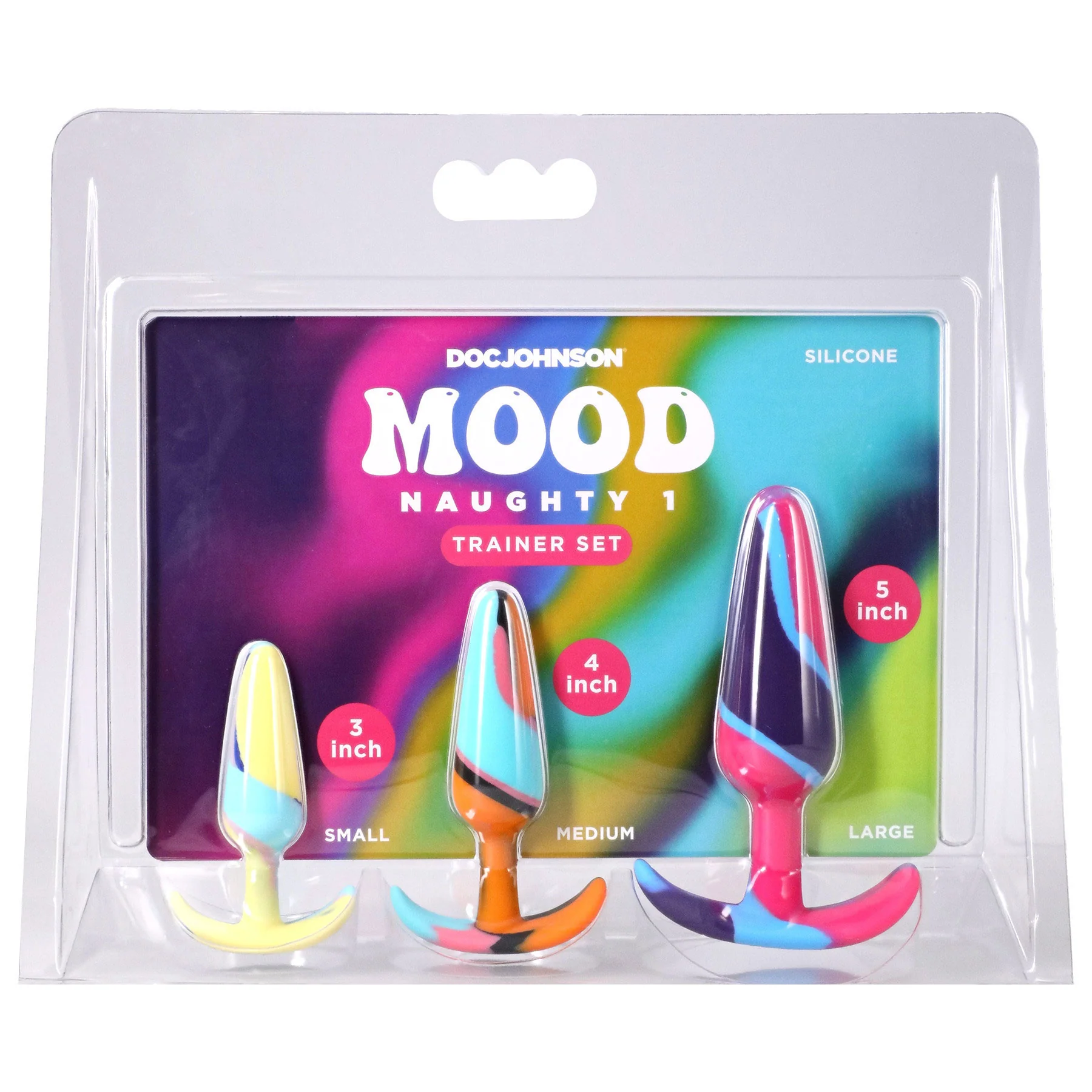Mood Naughty 1 Silicone Butt Plug Trainer 3 Piece Set By Doc Johnson - Image 9