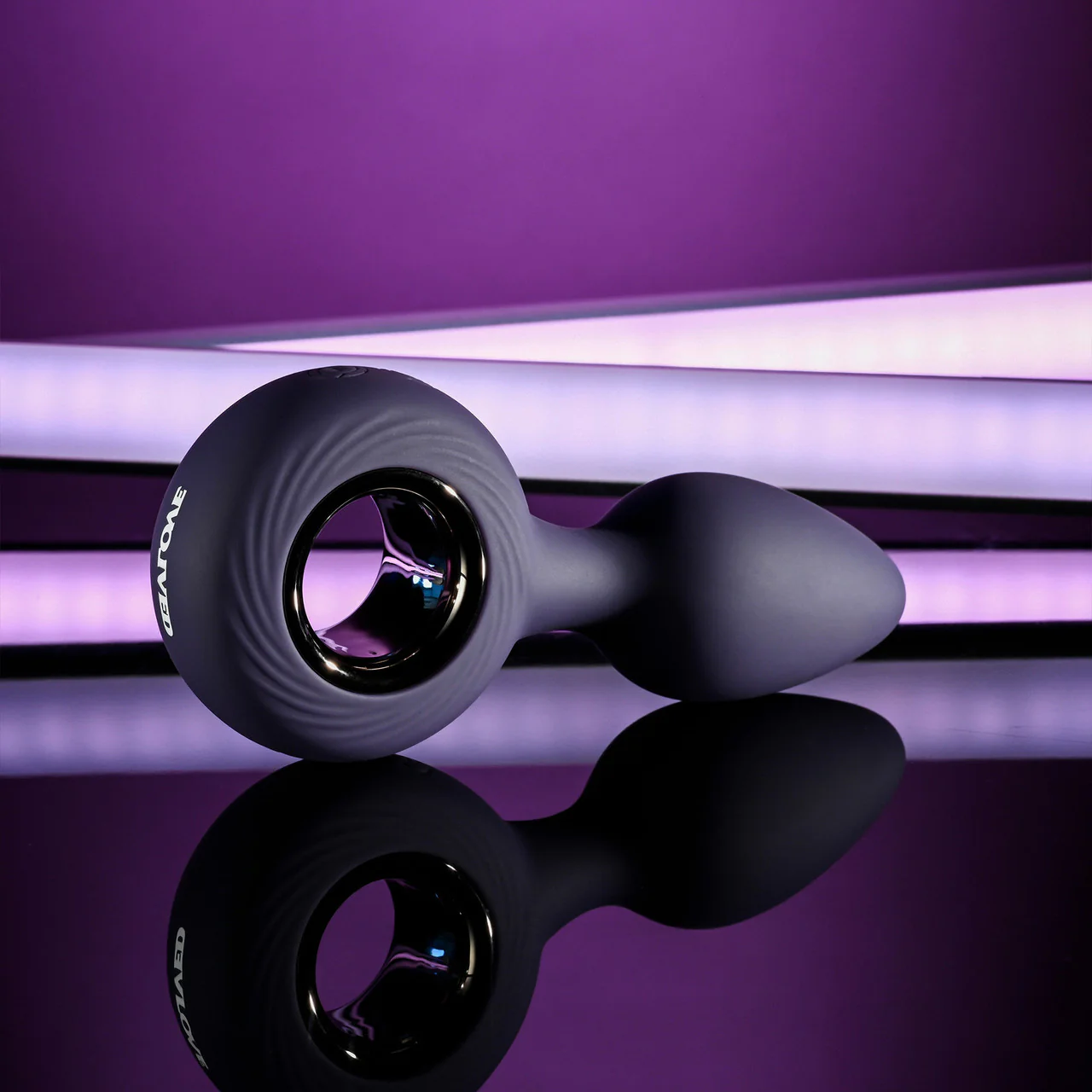 My Precious Rechargeable Waterproof Silicone Vibrating Anal Plug By Evolved Novelties - Purple - Image 6