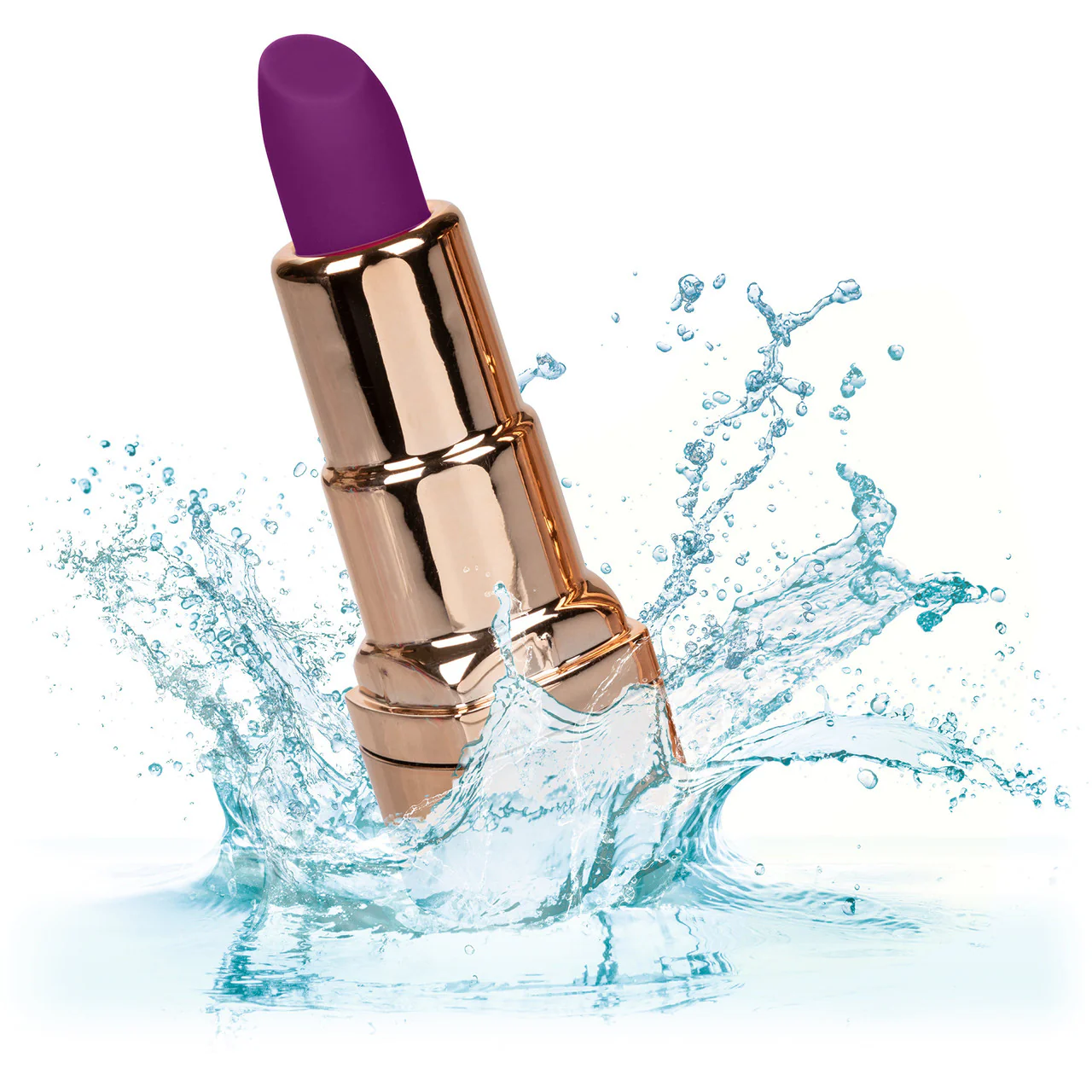 Naughty Bits Bad Bitch Waterproof Rechargeable Lipstick Vibrator By CalExotics - Image 7