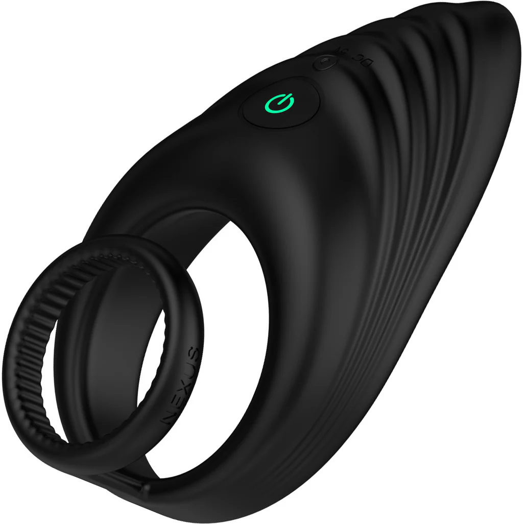Nexus Enhance Rechargeable Silicone Vibrating Cock & Ball Ring - Image 3