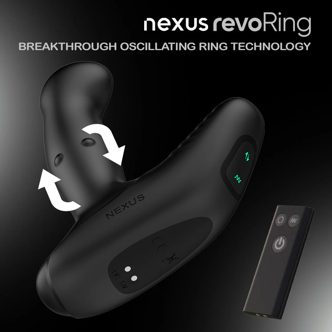 Nexus REVO Ring Oscillating Rotating Prostate Massager With Remote - Image 2