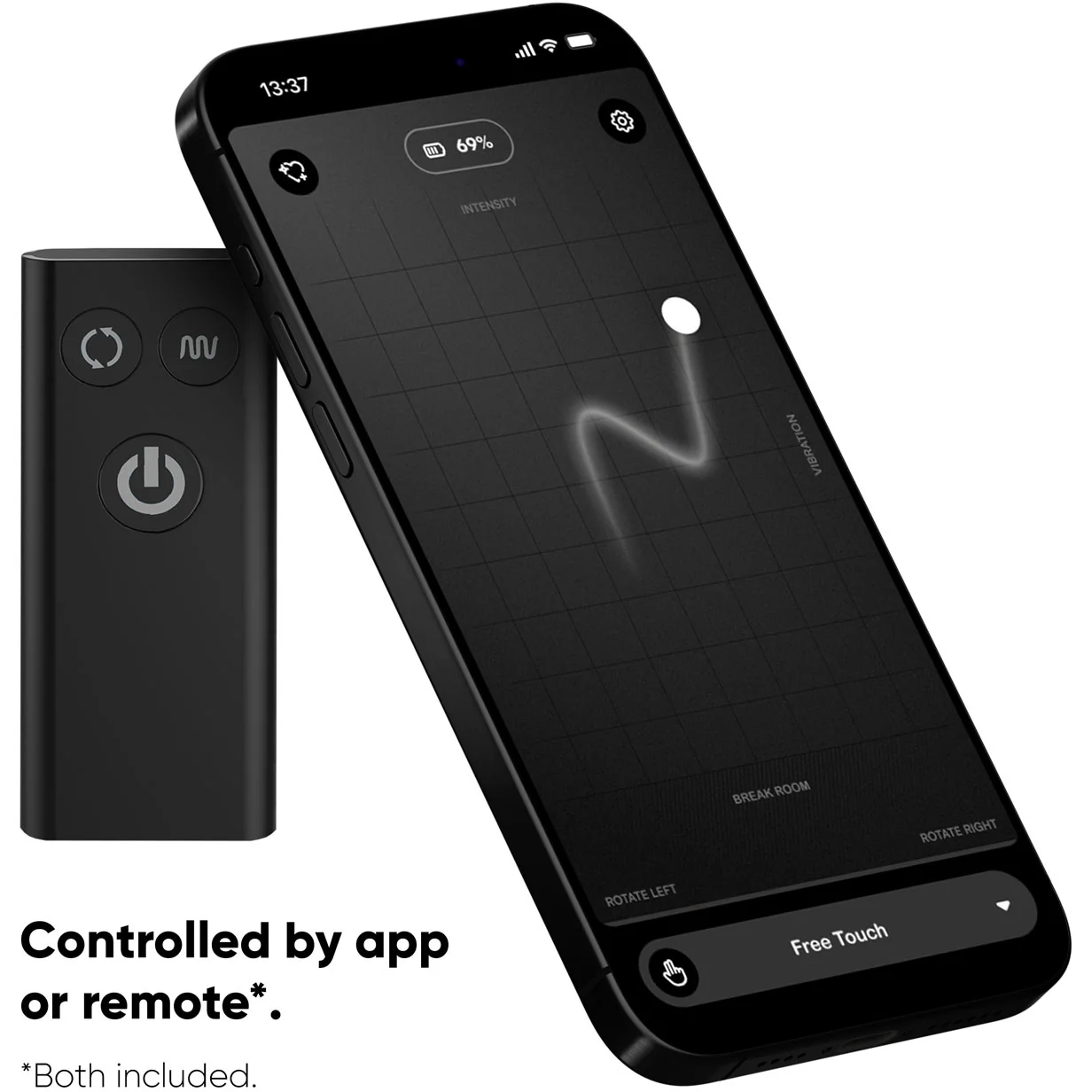 Nexus Revo Stealth 2.0 Rotating Vibrating Silicone Prostate Massager With Remote - Image 9