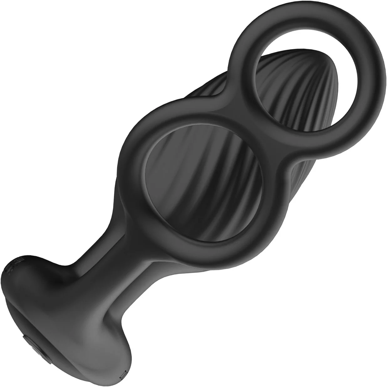Nexus Tornado Rotating Vibrating Silicone Butt Plug, Cock & Ball Ring With Remote - Image 4