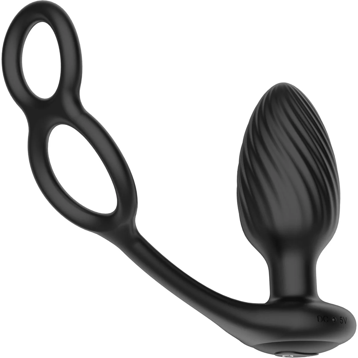 Nexus Tornado Rotating Vibrating Silicone Butt Plug, Cock & Ball Ring With Remote - Image 5