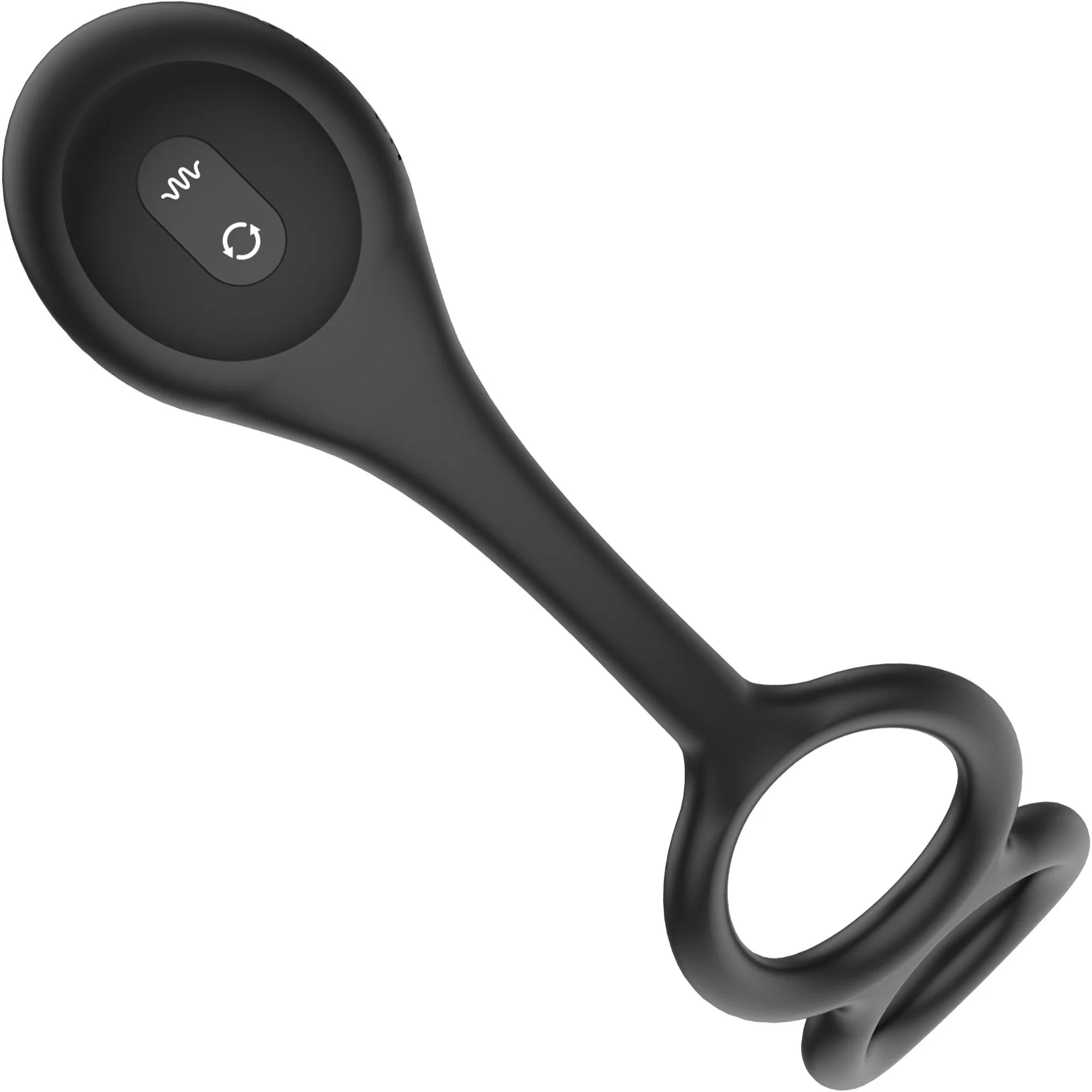 Nexus Tornado Rotating Vibrating Silicone Butt Plug, Cock & Ball Ring With Remote - Image 7
