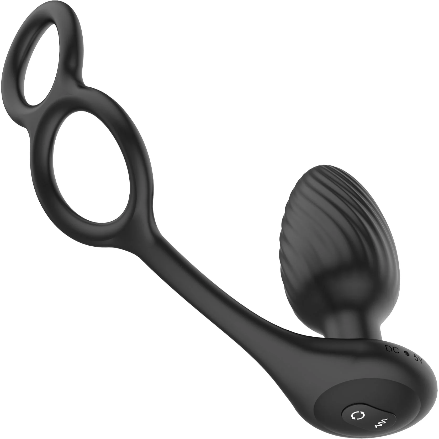 Nexus Tornado Rotating Vibrating Silicone Butt Plug, Cock & Ball Ring With Remote - Image 9