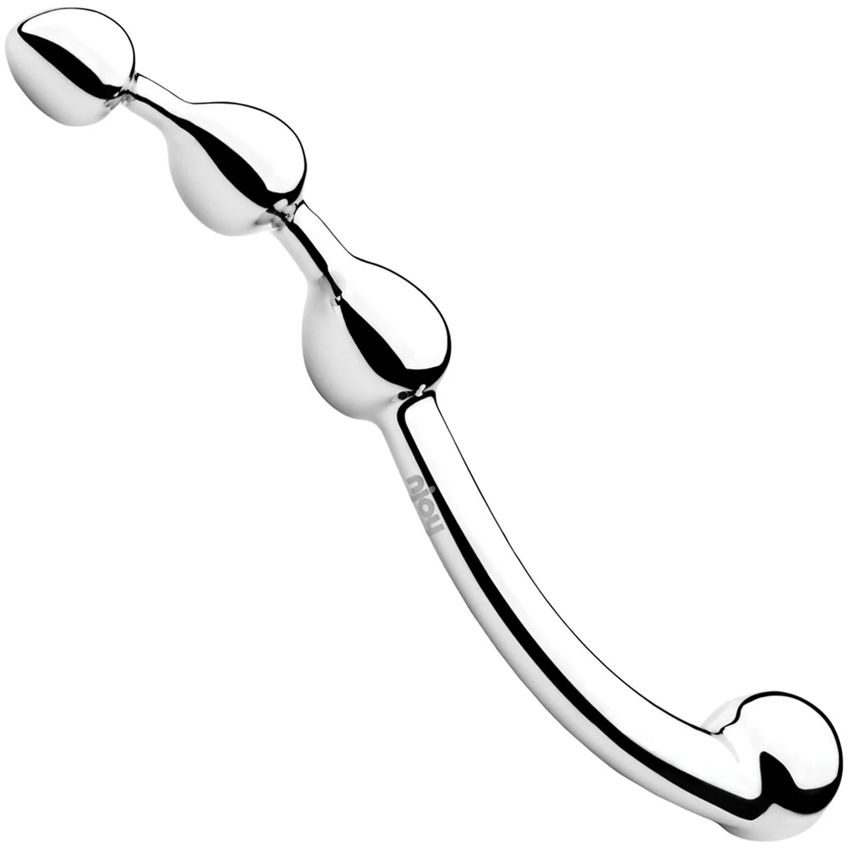 Njoy Fun Wand Double Ended Stainless Steel Dildo - Image 2
