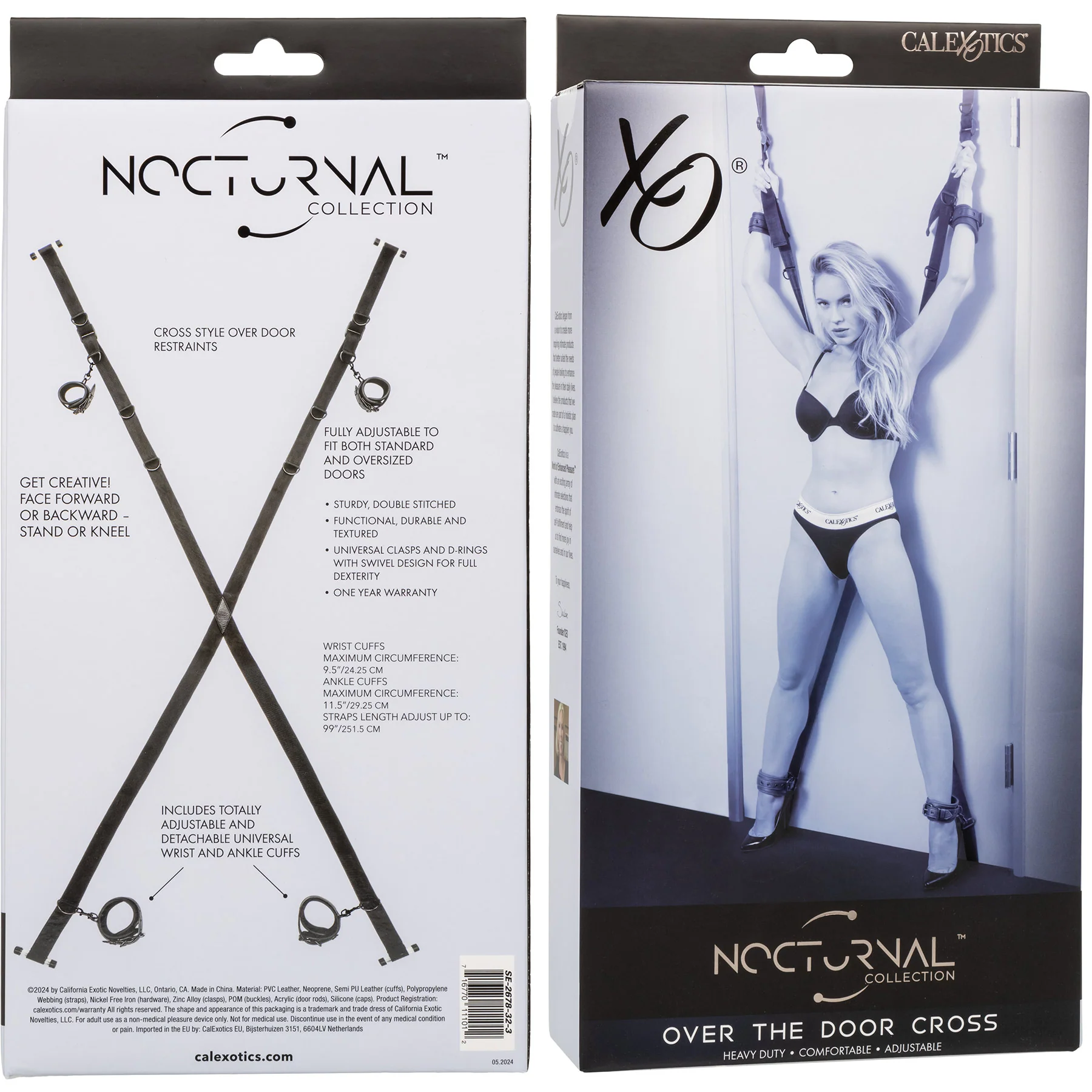 Nocturnal® Collection Over The Door Cross By CalExotics - Image 5