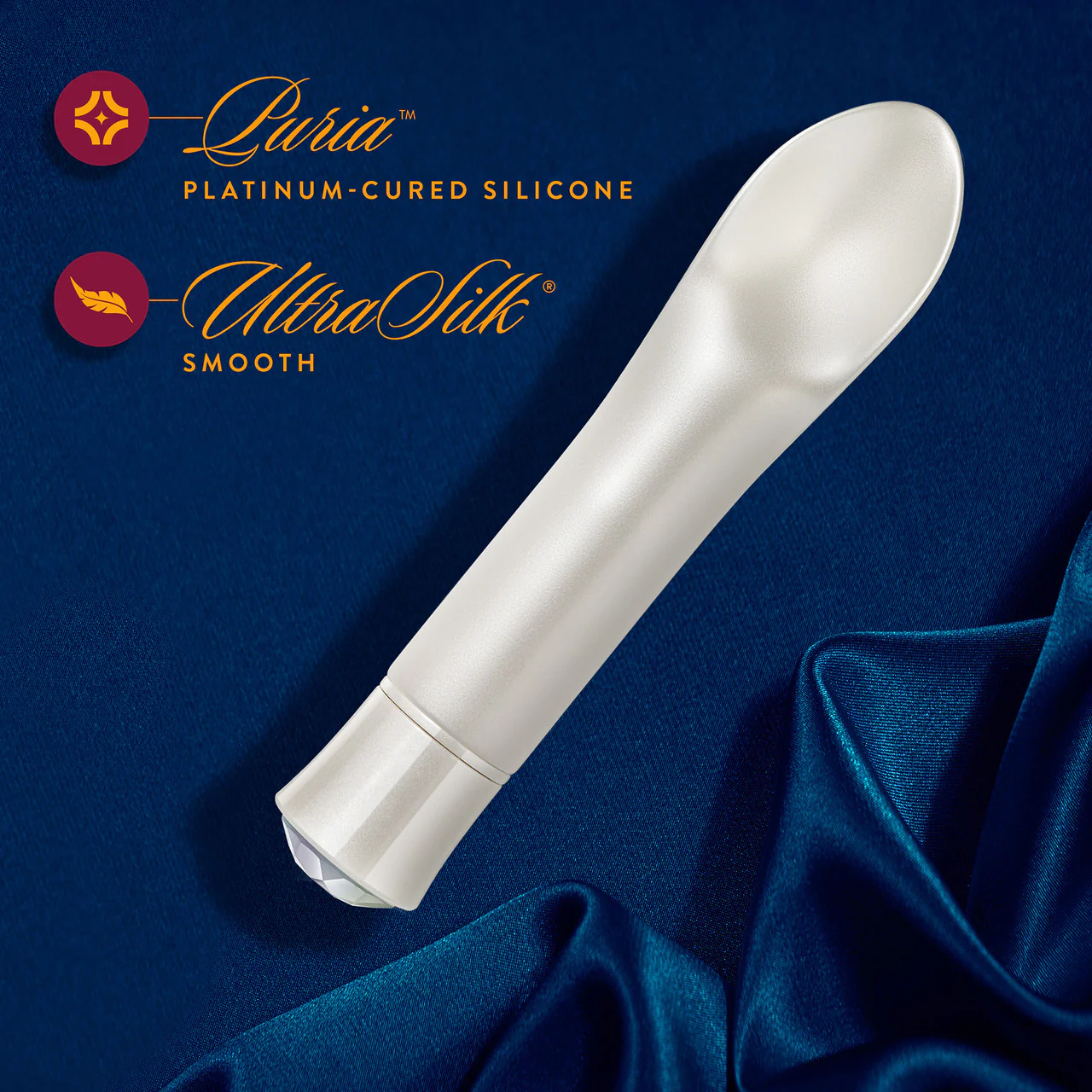 Oh My Gem Bold Rechargeable Waterproof Silicone Warming Clitoral Vibrator By Blush - Diamond - Image 10