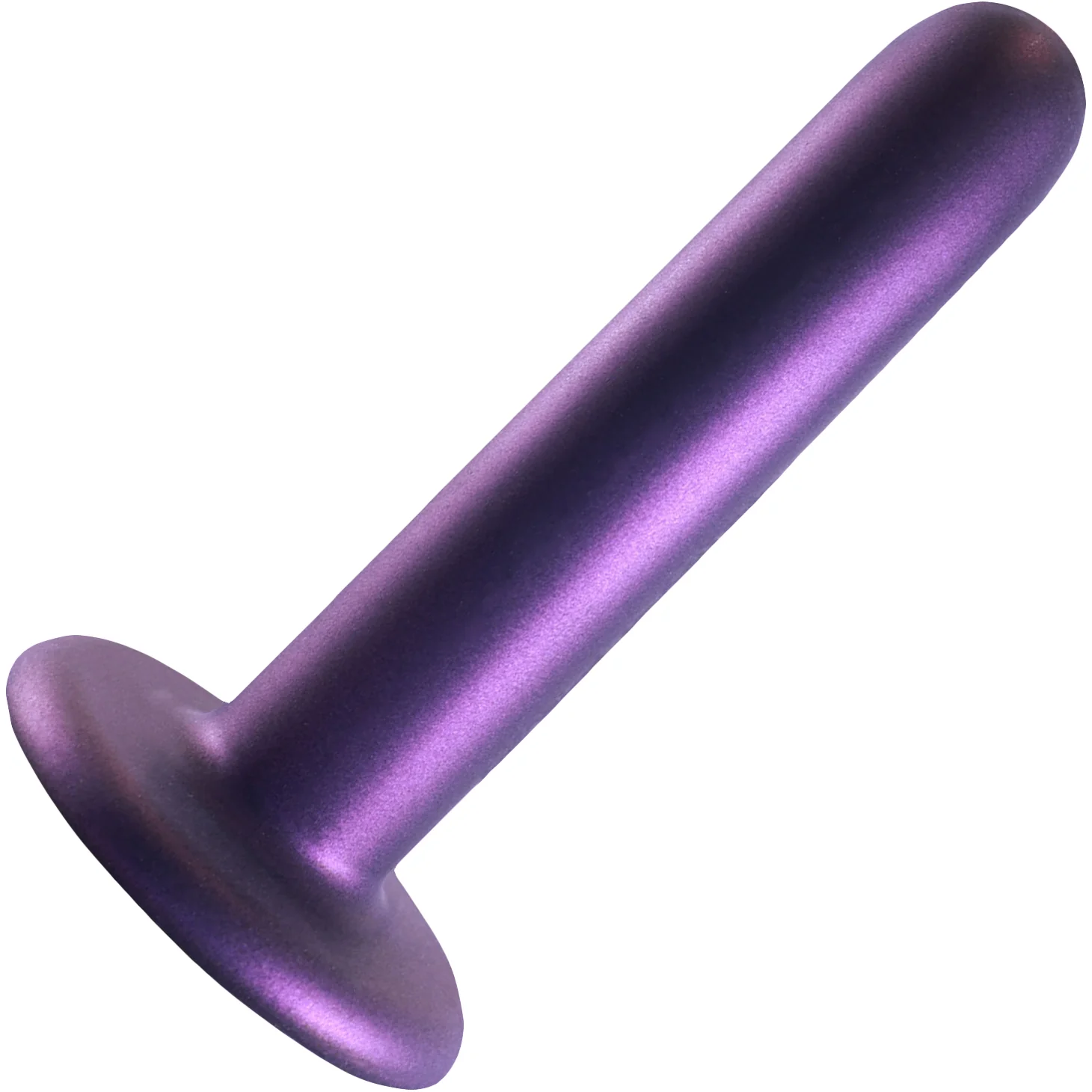 Ouch! 5" Smooth Silicone Suction Cup G-Spot Dildo - Image 7