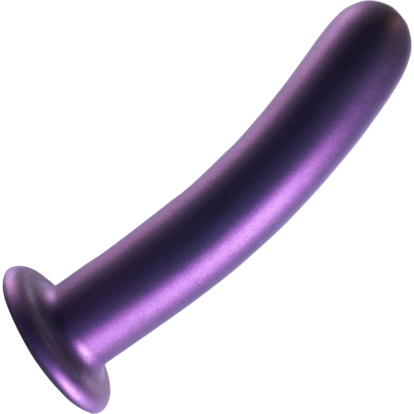 Ouch! 7" Smooth Silicone Suction Cup G-Spot Dildo - Image 5