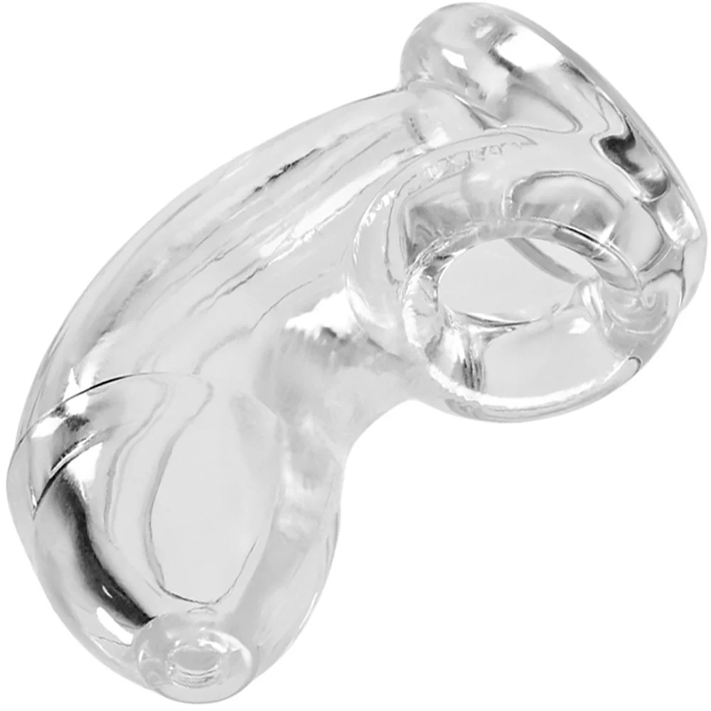 Oxballs Cock-Lock Chastity Cage - Clear - Image 2