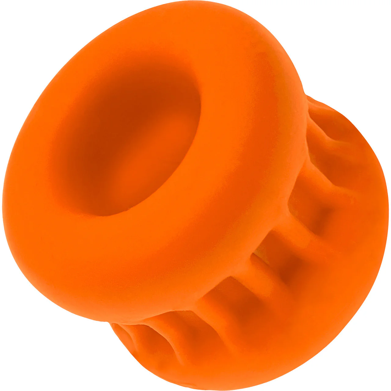 Oxballs Core Ribbed Grip Squeeze Ball Stretcher - Orange Ice - Image 6