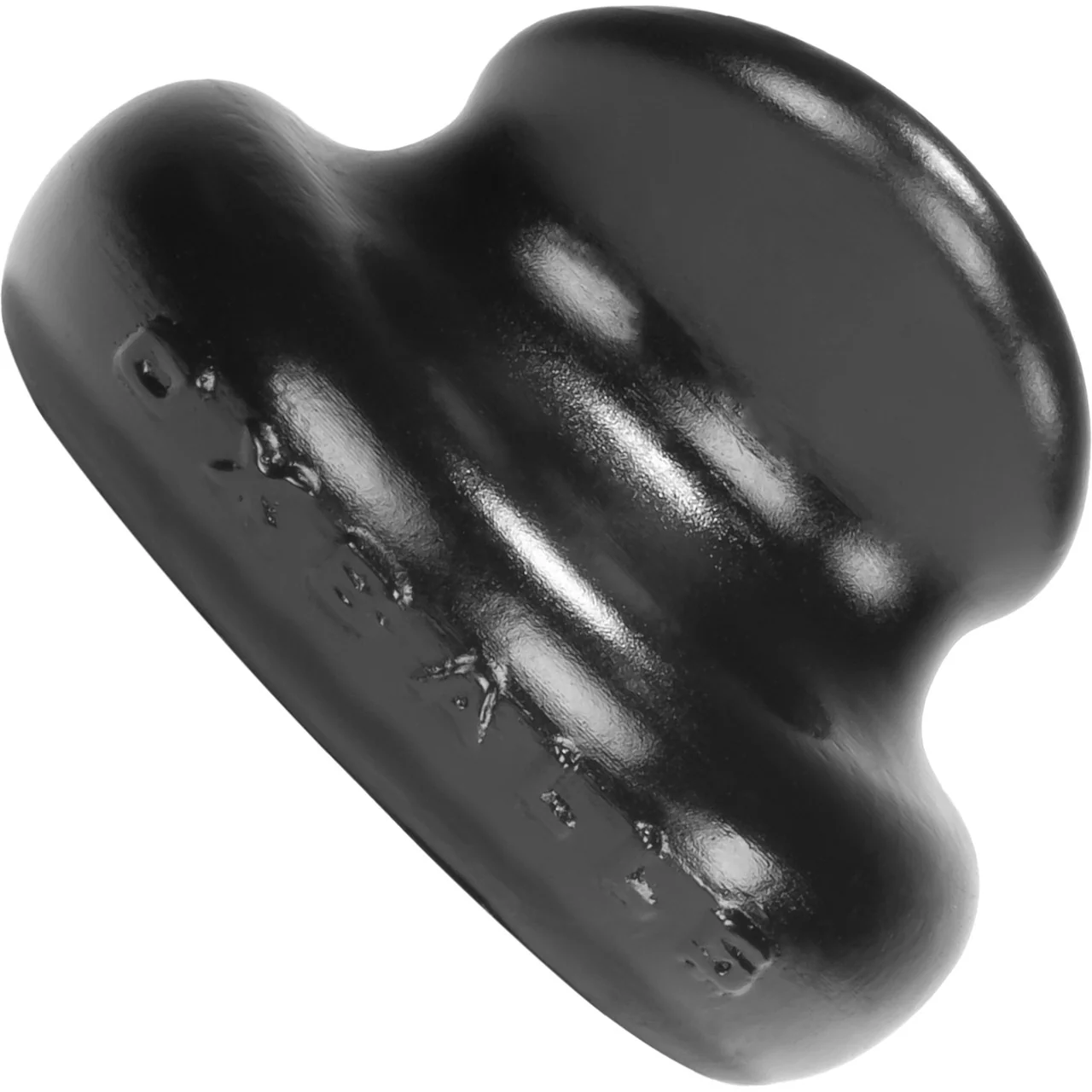 Oxballs Juicy Pumper Silicone Cock Ring 3.5 Inch - Black - Image 5