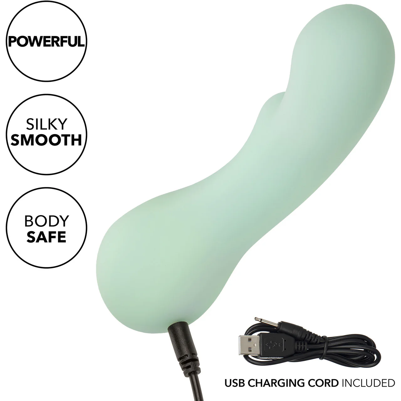 Pacifica Bora Bora Rechargeable Waterproof Silicone G-Spot Vibrator By CalExotics - Image 7