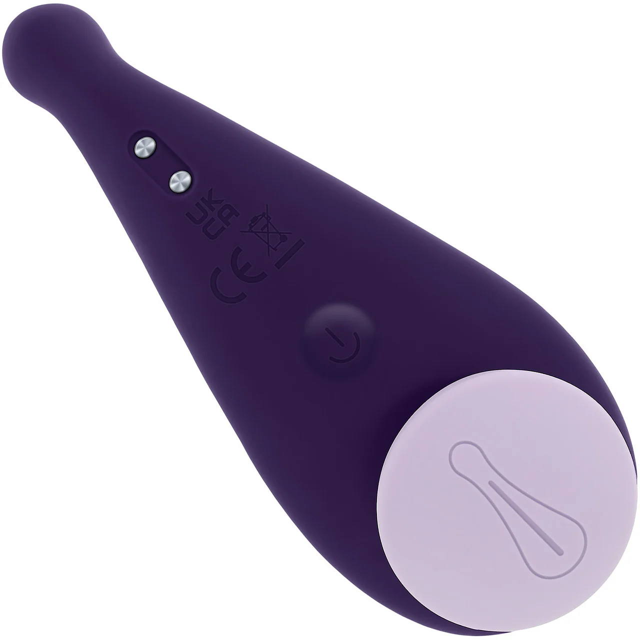 Panty Party Rechargeable Silicone Magnetic Panty Vibrator With Remote By Evolved Novelties - Purple - Image 4