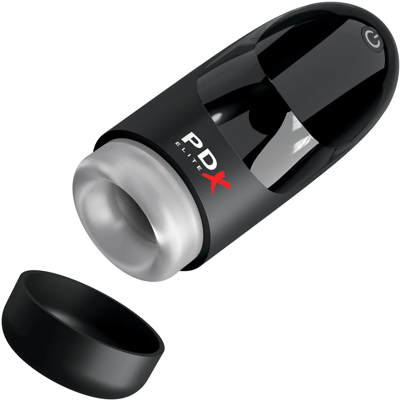 PDX Elite Hydrogasm Rechargeable Waterproof Rumbly Vibrating Penis Masturbator By Pipedream - Image 3