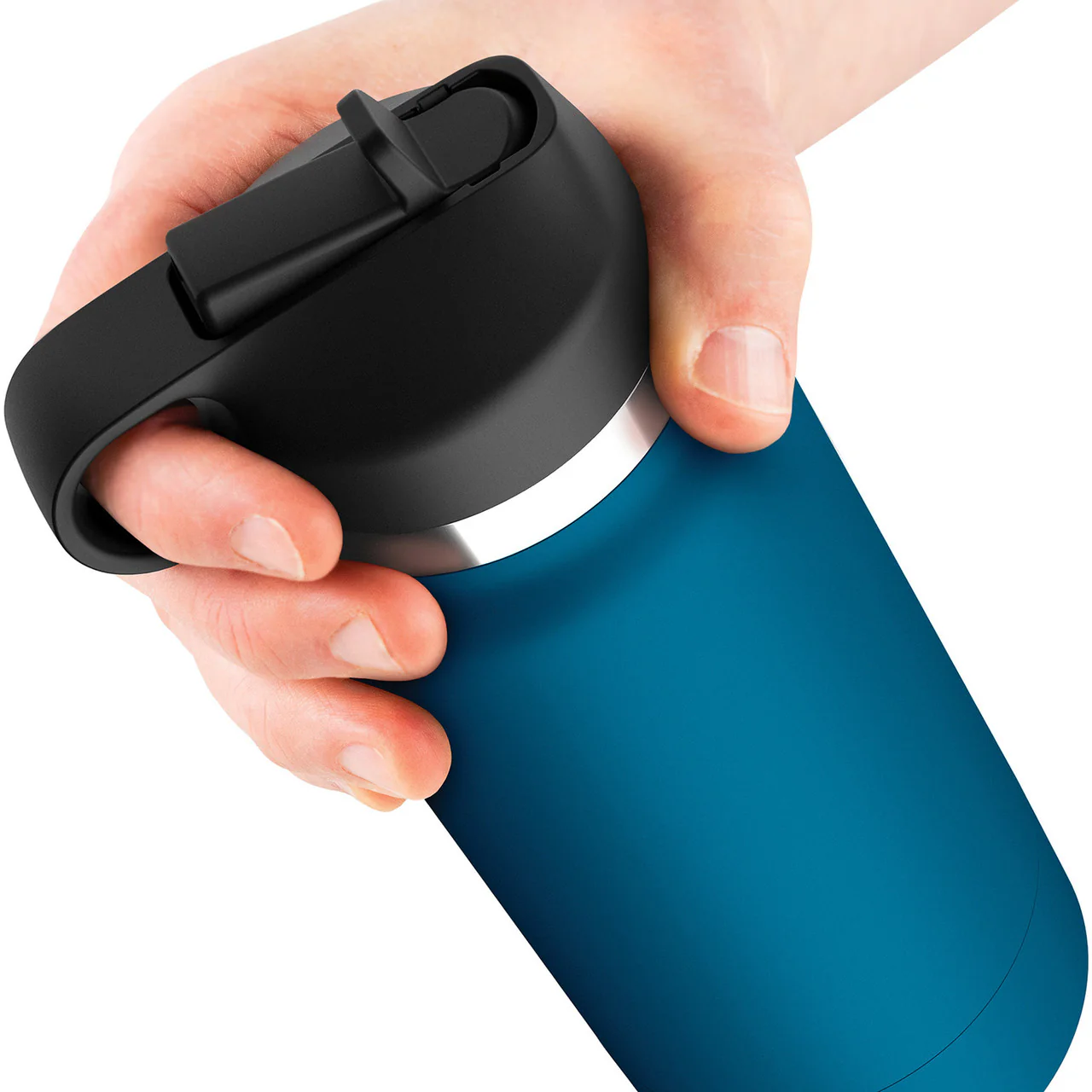 PDX Plus Fuck Flask Private Pleaser Discreet Water Bottle Penis Stroker By Pipedream - Chocolate - Image 2