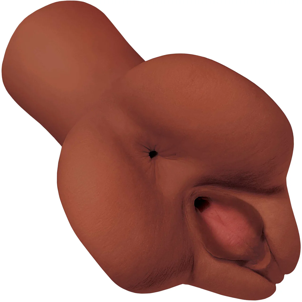 PDX Plus Pick Your Pleasure Stroker Penis Stimulator By Pipedream - Chocolate - Image 2