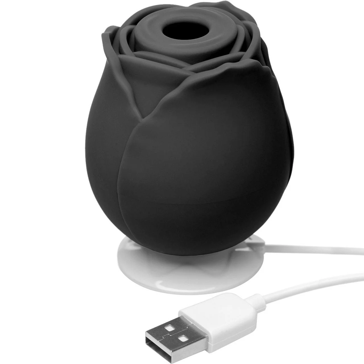 Perfect Pairings - The Rose Clitoral Pressure Wave Stimulator & 8 oz Pure Organic Lubricant By Vibeology - Image 11