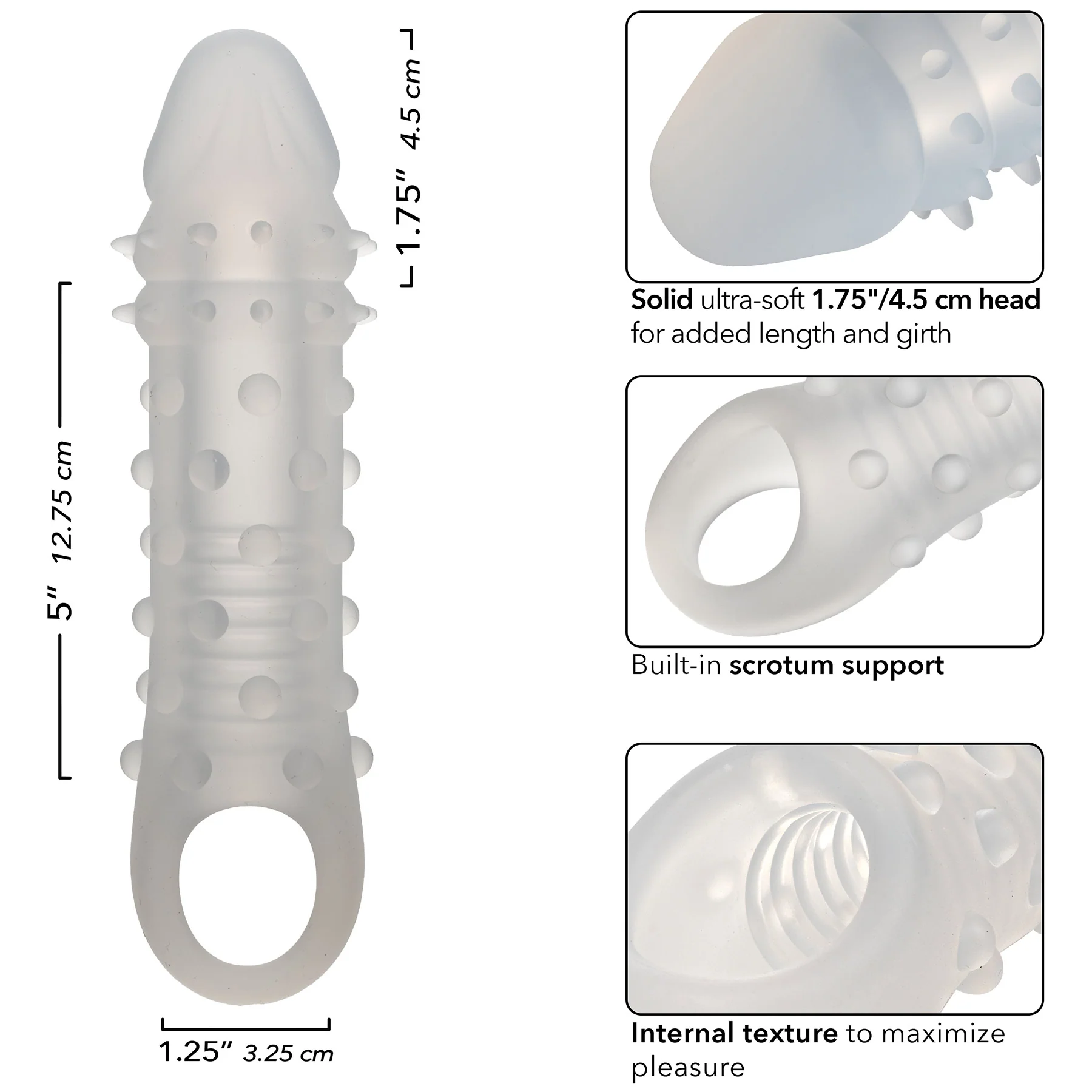 Performance Maxx™ Liquid Silicone Adonis® Penis Sleeve By CalExotics - Image 7