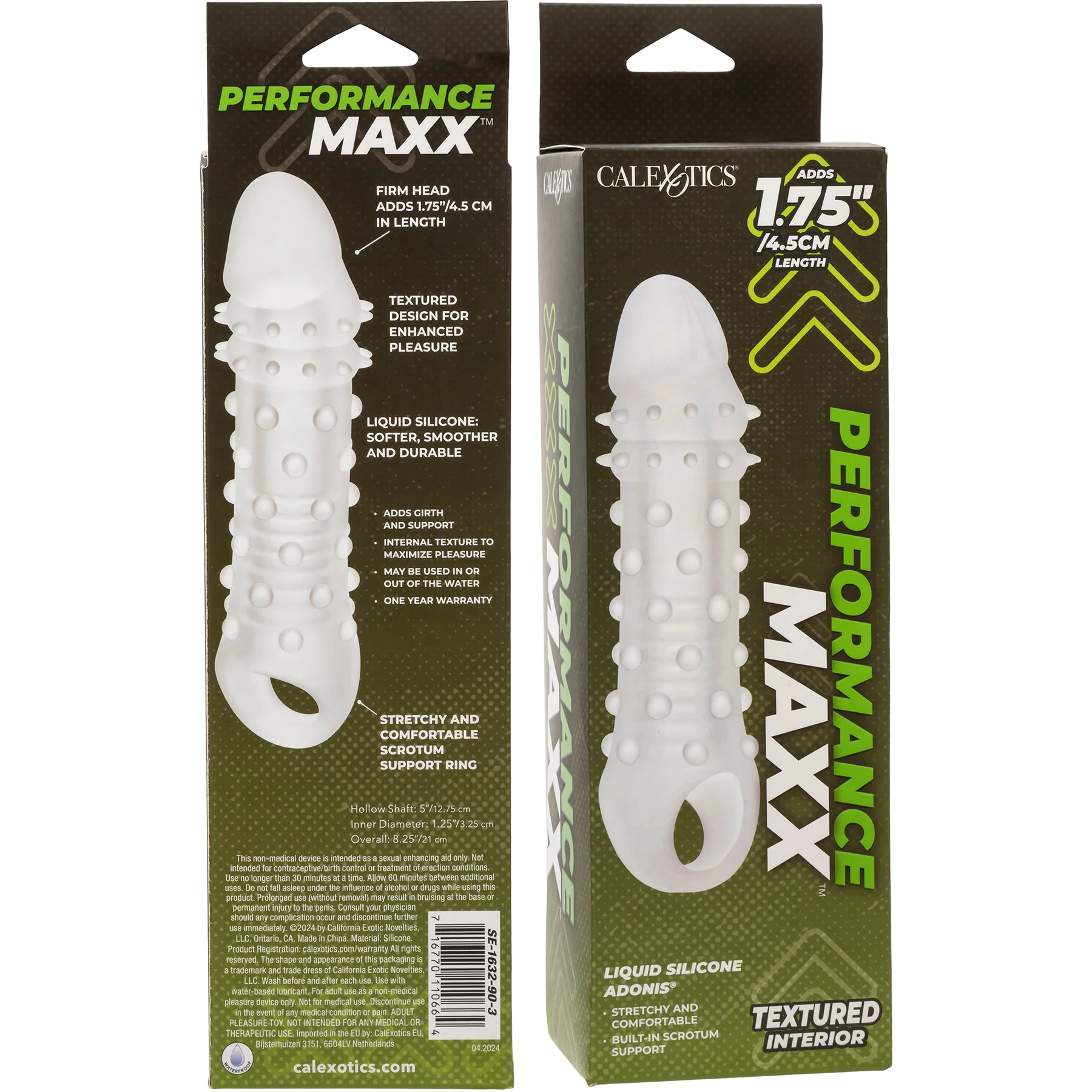 Performance Maxx™ Liquid Silicone Adonis® Penis Sleeve By CalExotics - Image 9