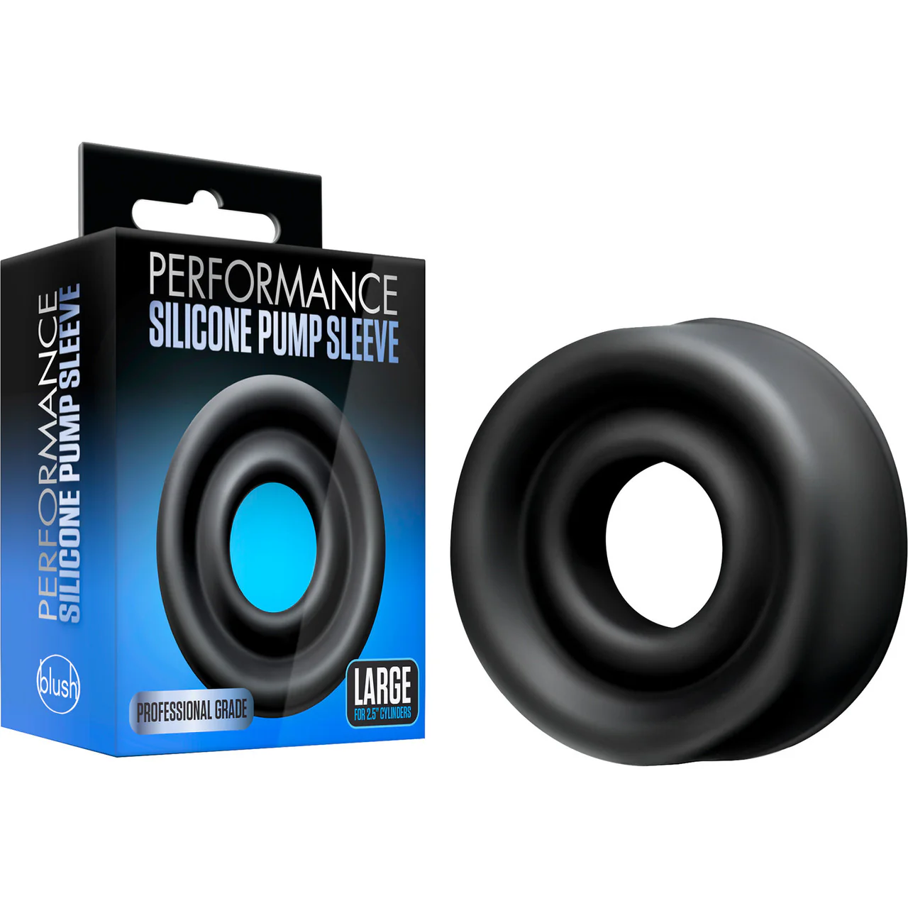 Performance Silicone Pump Sleeve Large By Blush - For 2.5" Cylinders - Image 4
