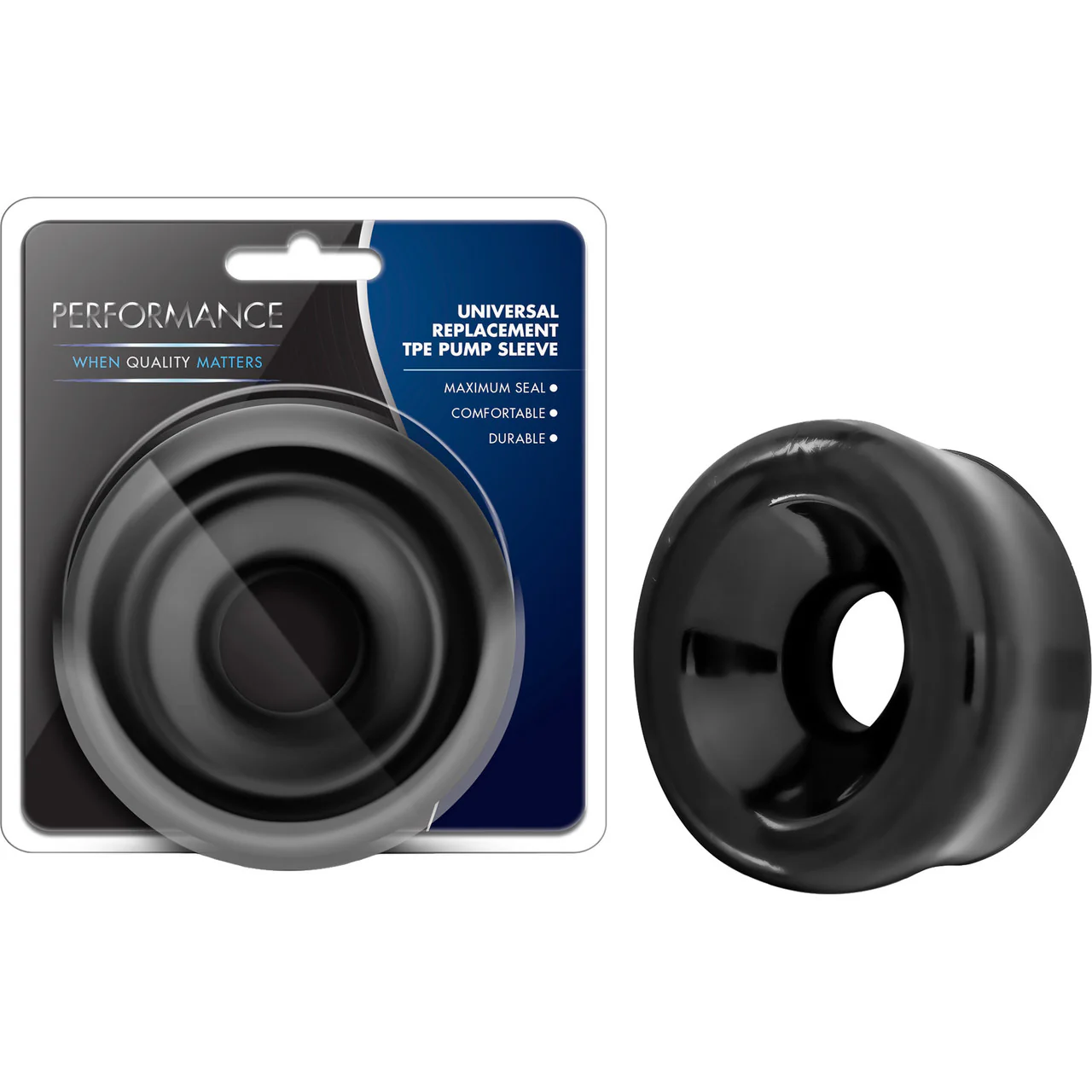 Performance Universal Replacement Pump Sleeve For Blush Performance Pumps - Black - Image 3