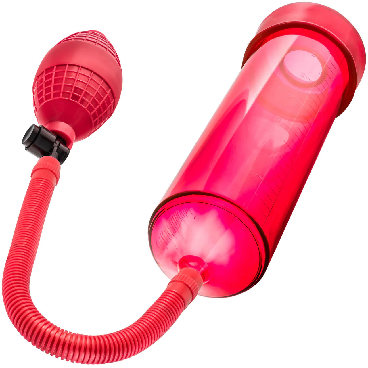Performance VX101 Enhancement Penis Pump By Blush - Red - Image 2
