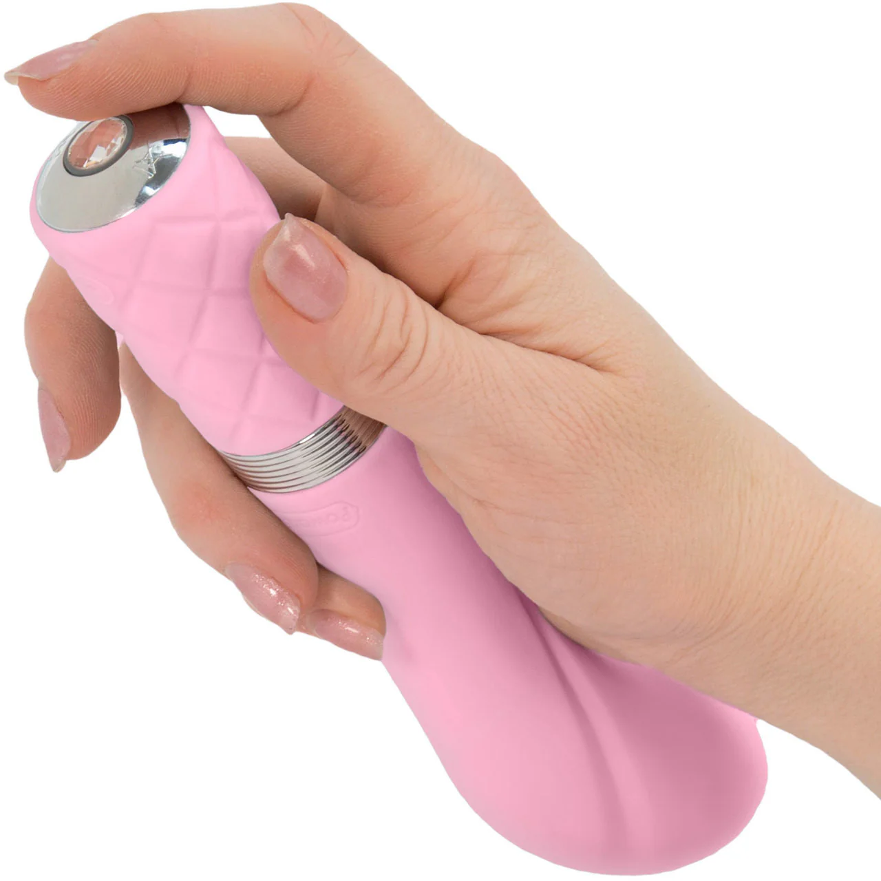 Pillow Talk Sassy Silicone Rechargeable G-Spot Vibrator - Pink - Image 5