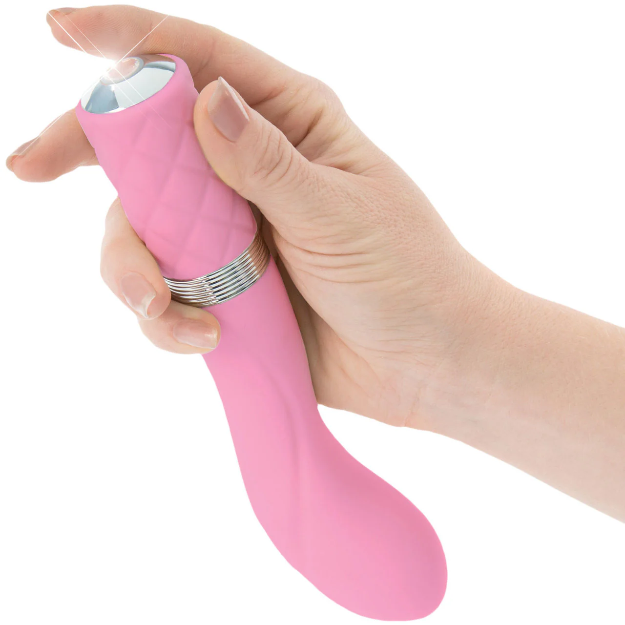 Pillow Talk Sassy Silicone Rechargeable G-Spot Vibrator - Pink - Image 7